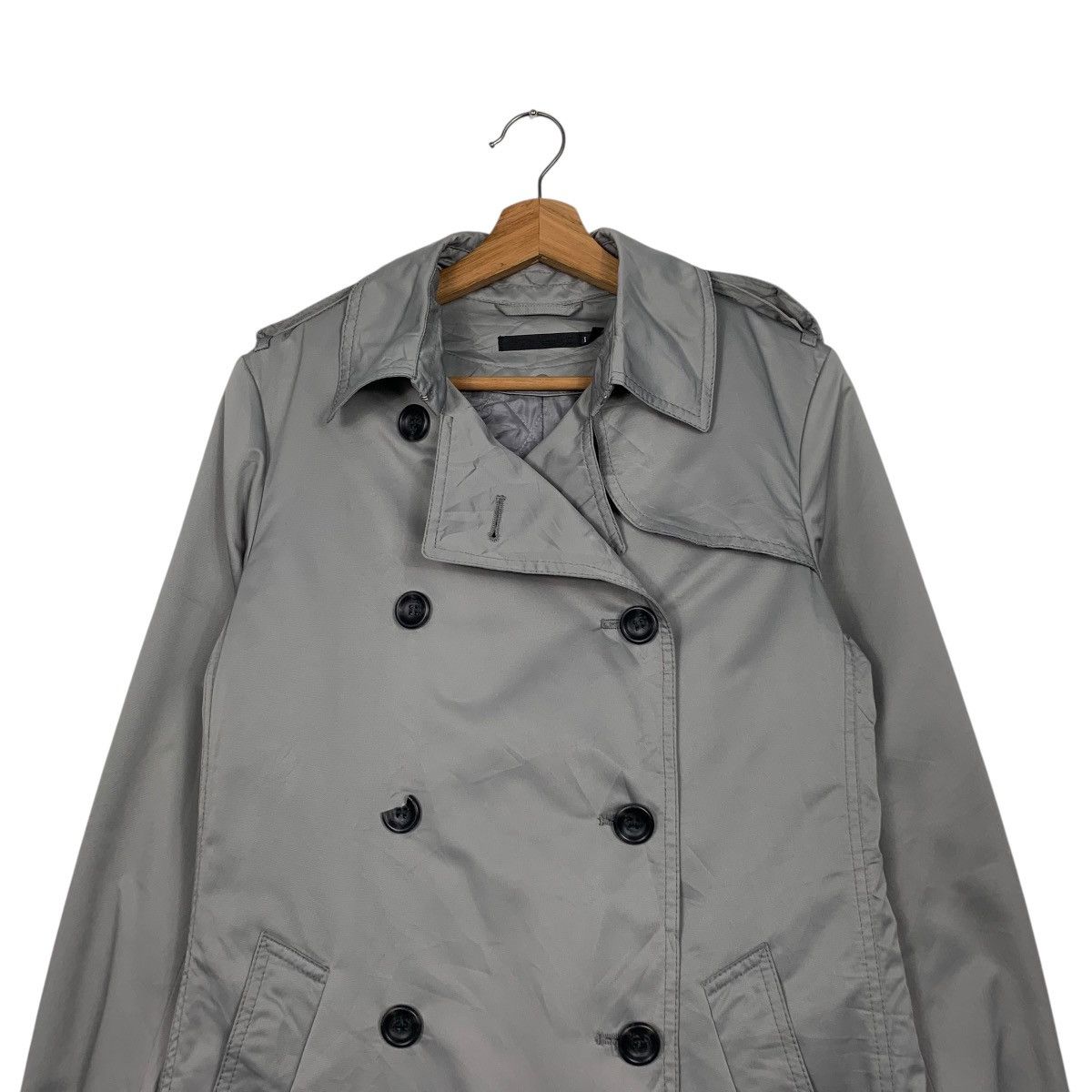 Uniqlo Uniqlo Double Breast Trench Coat Size L / US 10 / IT 46 - 2 Thumbnail