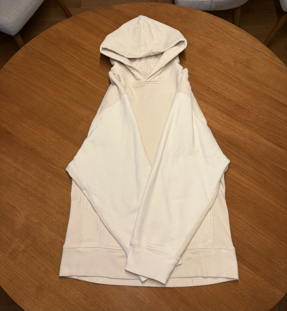Yeezy Yeezy Season 3 Off-White Cotton Hoodie Size US XS / EU 42 / 0 - 2 Thumbnail