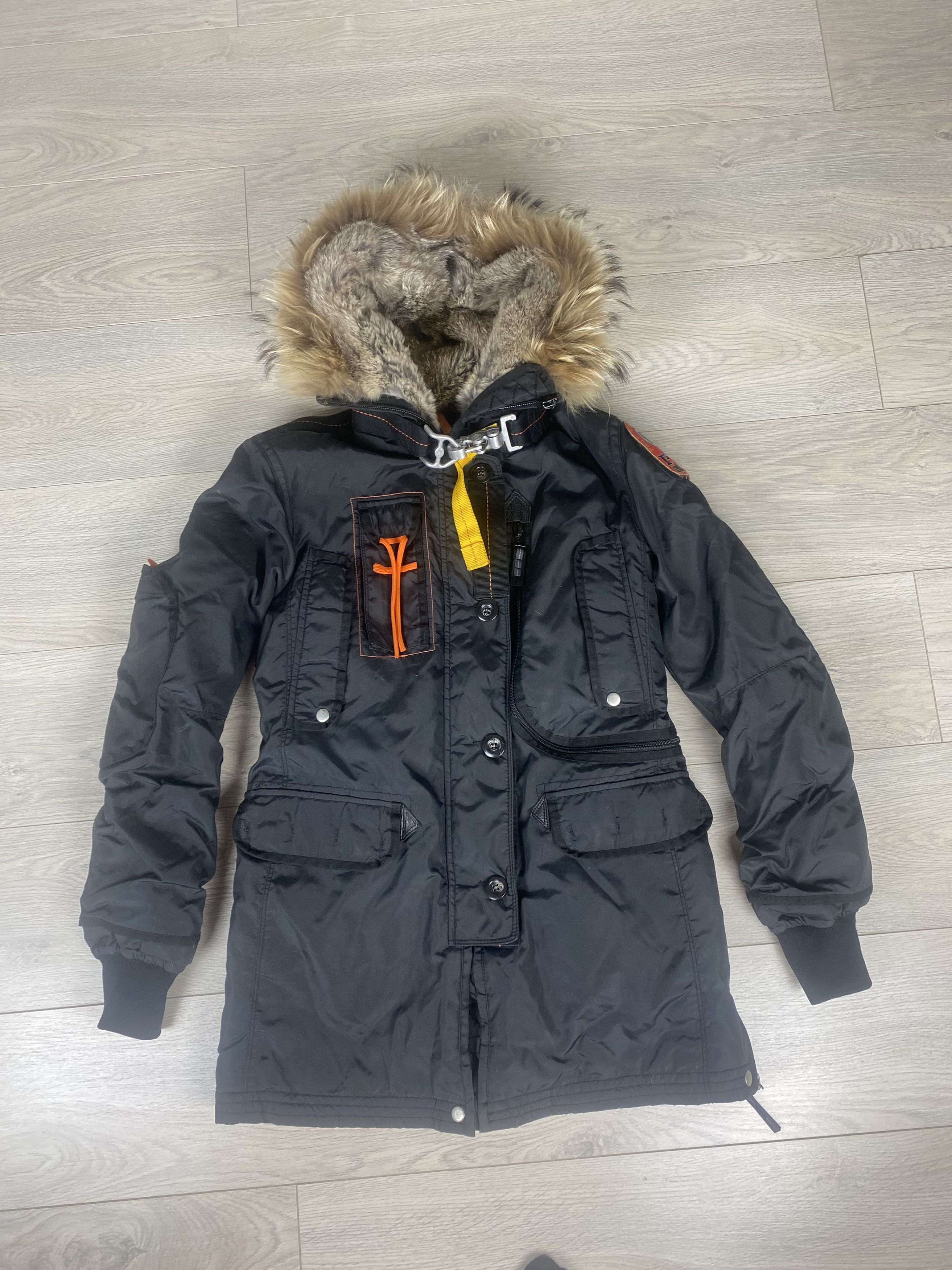 image of Parajumpers Kodiak Down Parka in Black, Women's (Size XS)