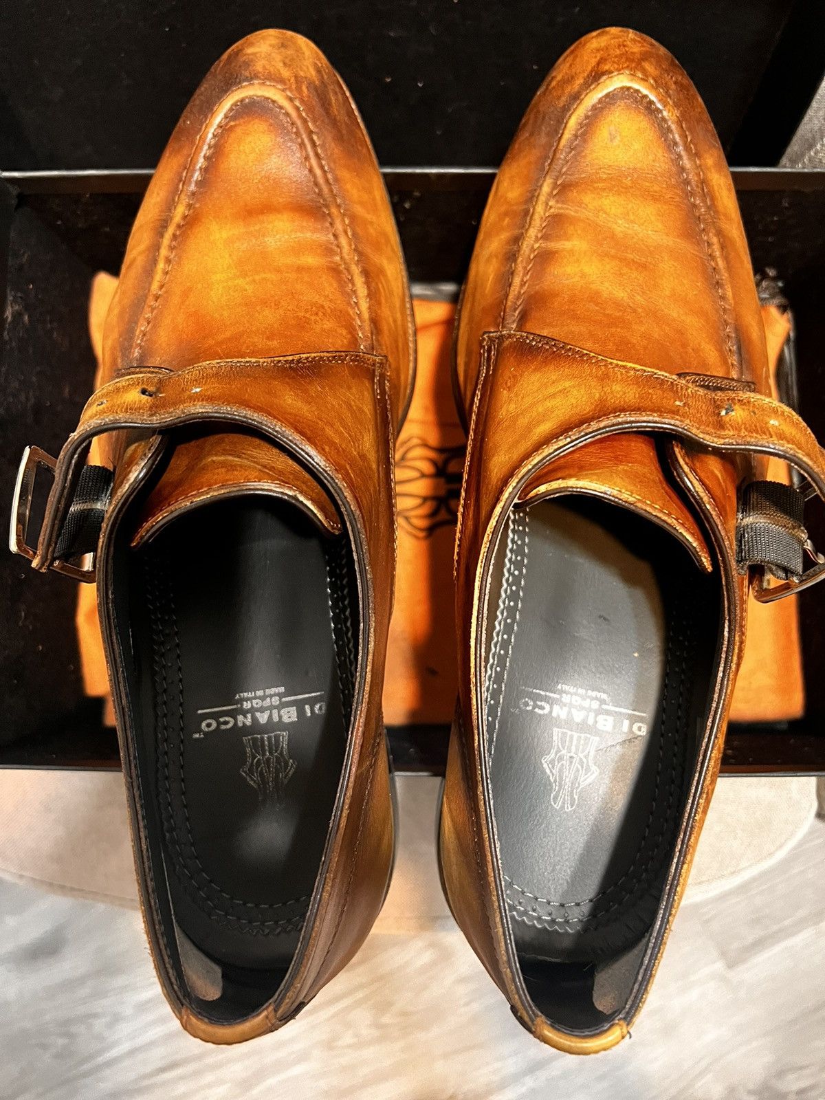 Di Bianco di Biaco Dress Shoes Size US 8.5 / EU 41-42 - 9 Thumbnail