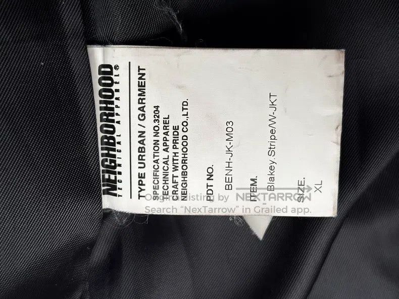 Neighborhood Neighborhood Striped Blazer Jacket XL Size Size US XL / EU 56 / 4 - 4 Thumbnail
