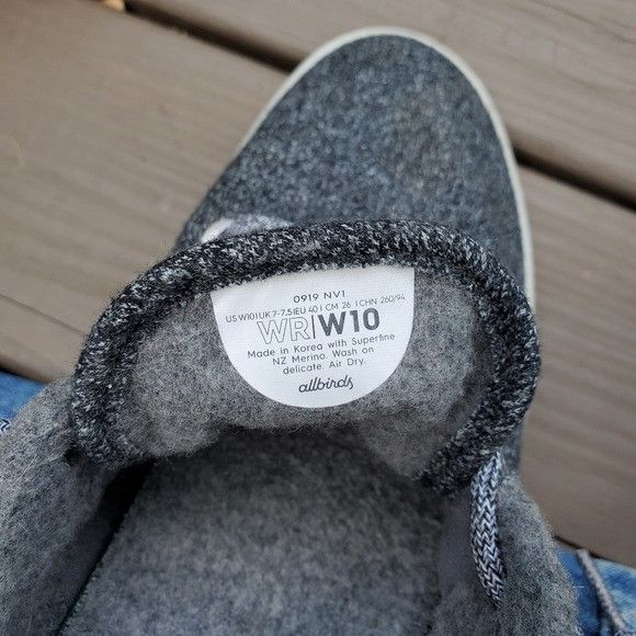 Allbirds Allbirds Original Wool Runners Classics Natural Gray Marled Size US 10 / IT 40 - 8 Thumbnail
