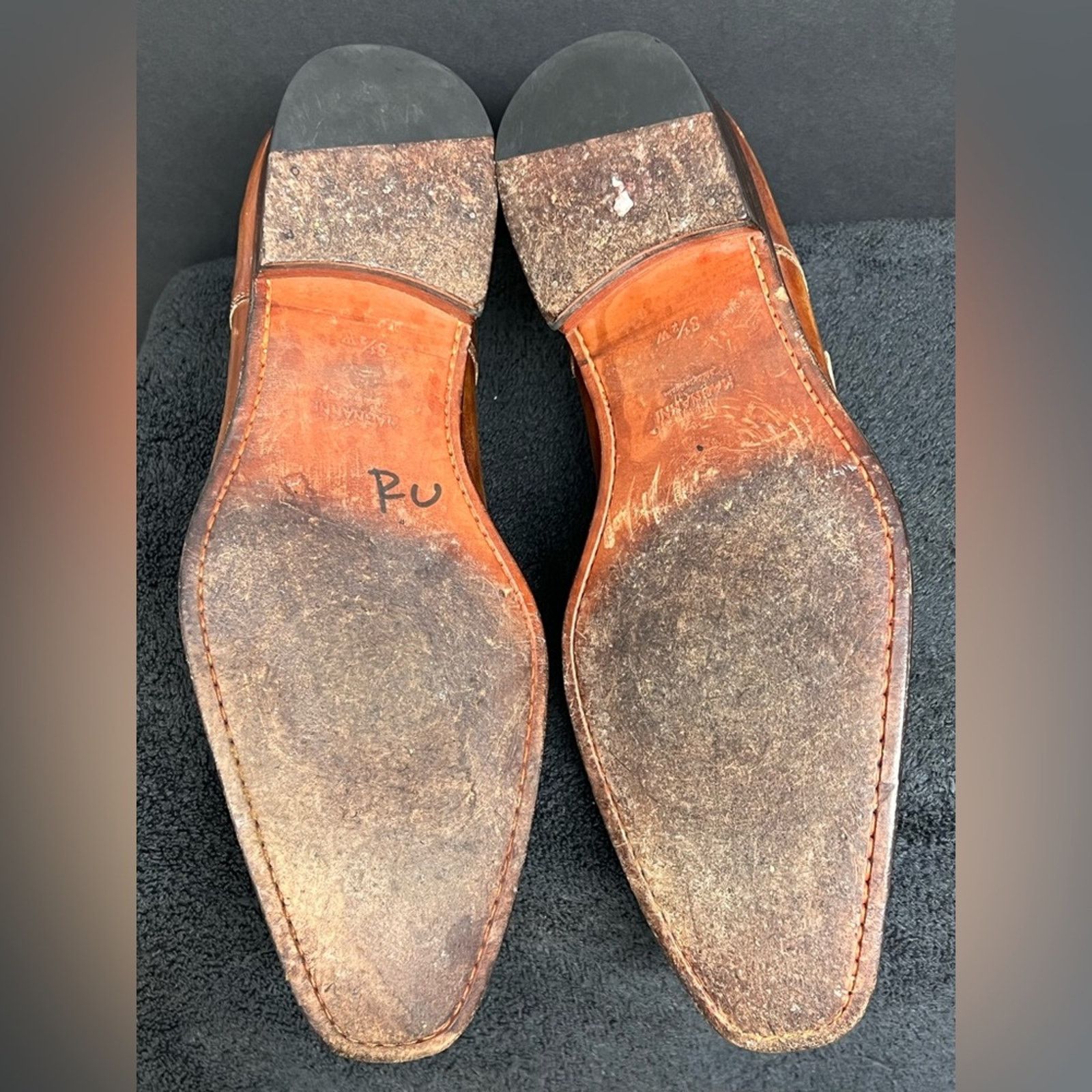 Magnanni Magnanni Marco II Monk Strap Leather Dress Shoes EXTRA WIDE Size US 8.5 / EU 41-42 - 8 Thumbnail
