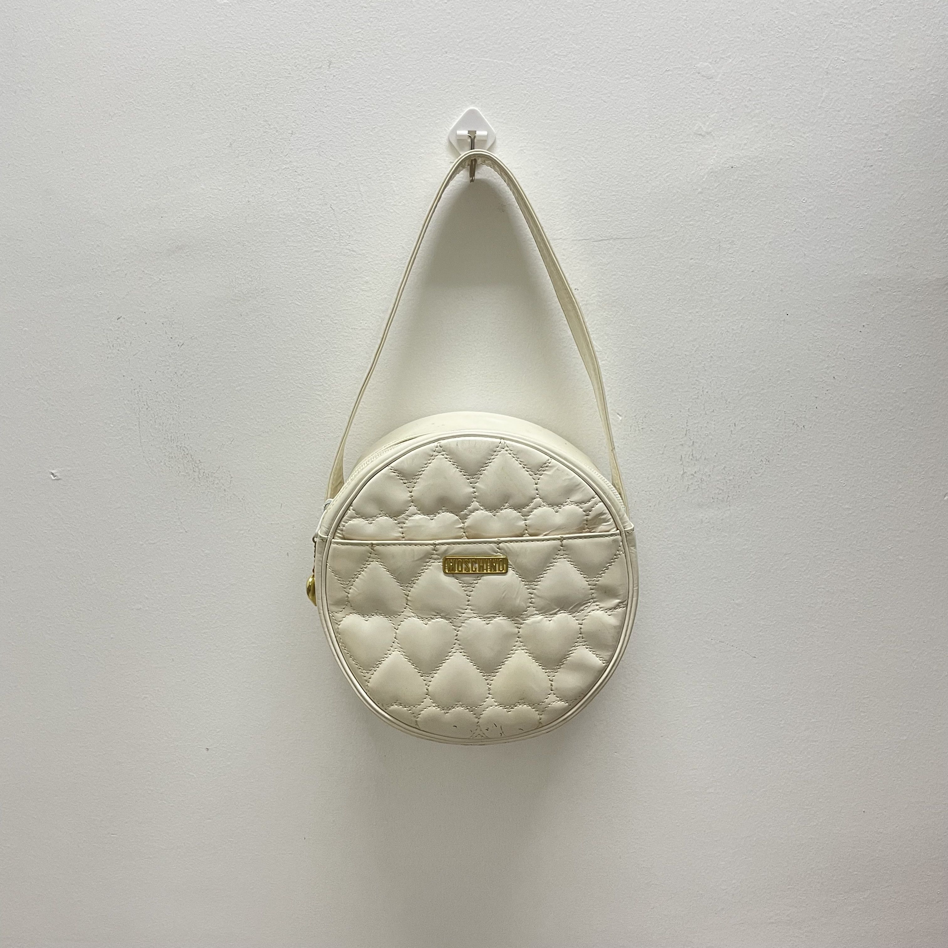 Moschino MOSCHINO QUILTED LOVE SHOULDER BEG Size ONE SIZE - 1 Thumbnail