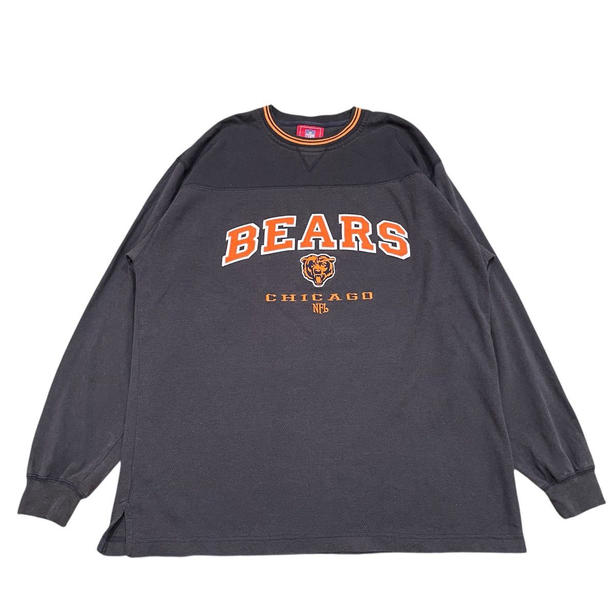 Chicago Bears NFL Logo Sweatshirt Pullover Gray/Black