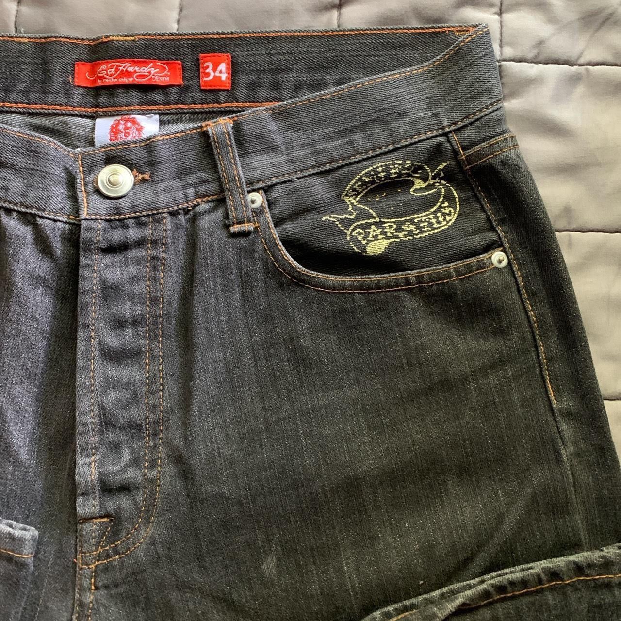 Ed Hardy Ed Hardy Jeans/ Waist 34/Length 34 Size US 34 / EU 50 - 4 Thumbnail