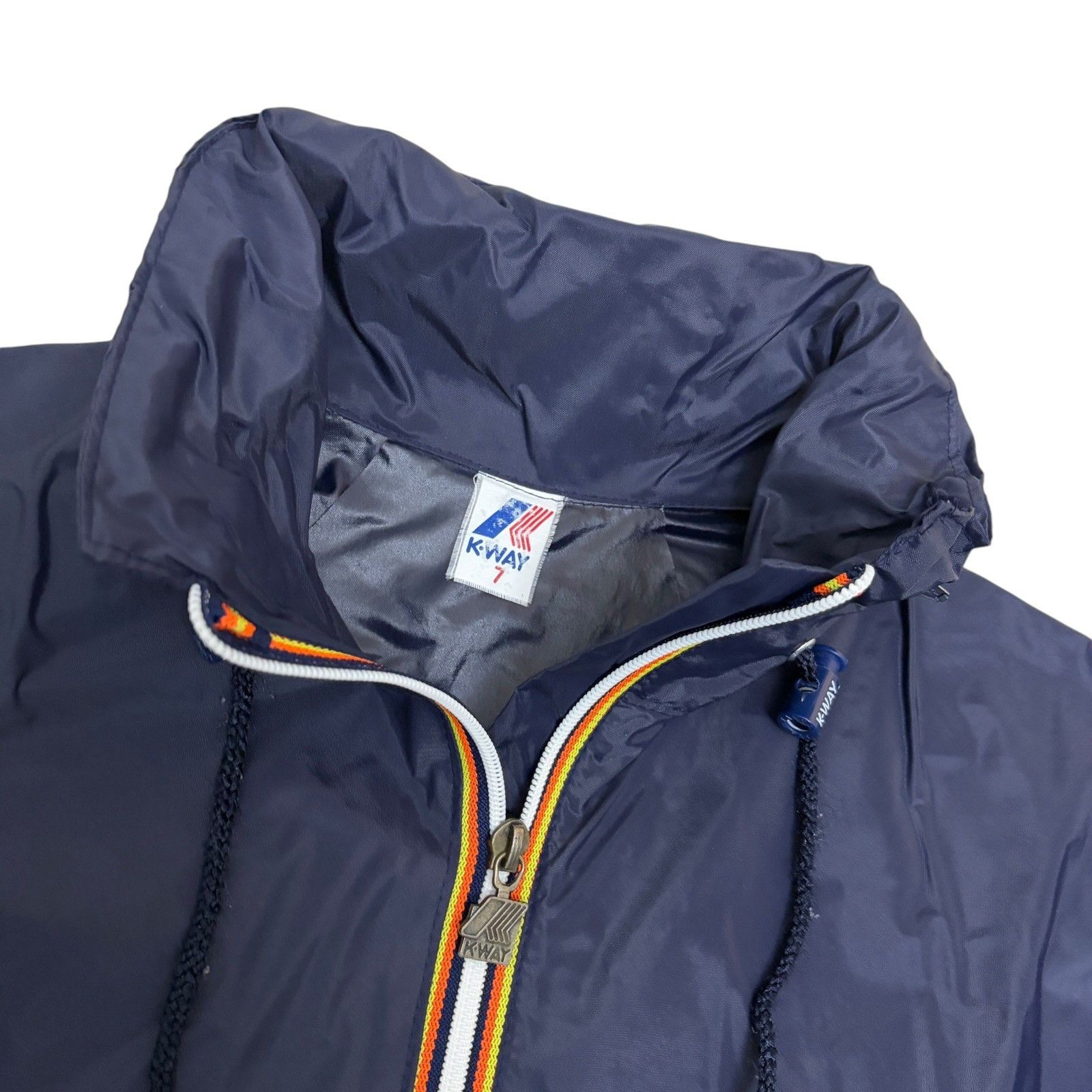K-Way K-WAY Vintage 90s Jacket Rain Waterproof Windbreaker Small Size US S / EU 44-46 / 1 - 4 Thumbnail
