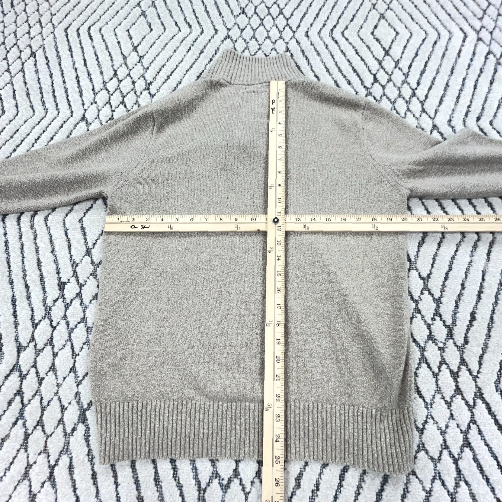 American Eagle Outfitters American Eagle Outfitters Men's Sweater L Beige Henley 1/4 Zip Lightweight Classic Modern Size US L / EU 52-54 / 3 - 7 Thumbnail
