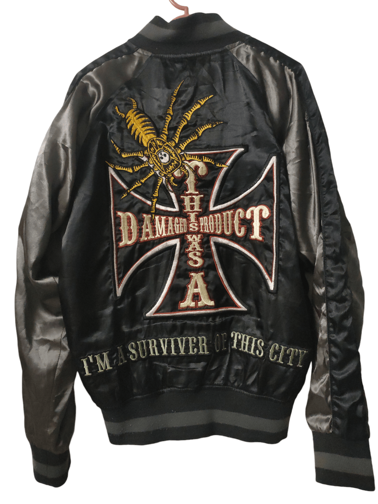 If Six Was Nine Varsity Jacket Embroidery "This Was A Damage Products " Size US M / EU 48-50 / 2 - 1 Thumbnail