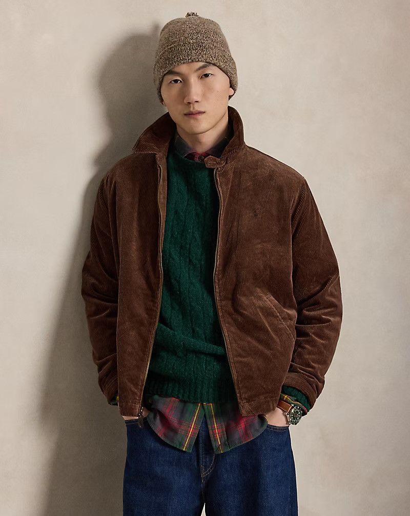 Polo Ralph Lauren Polo Ralph Lauren The Wynton Corduroy Jacket Bomber Sz Large Size US L / EU 52-54 / 3 - 2 Thumbnail