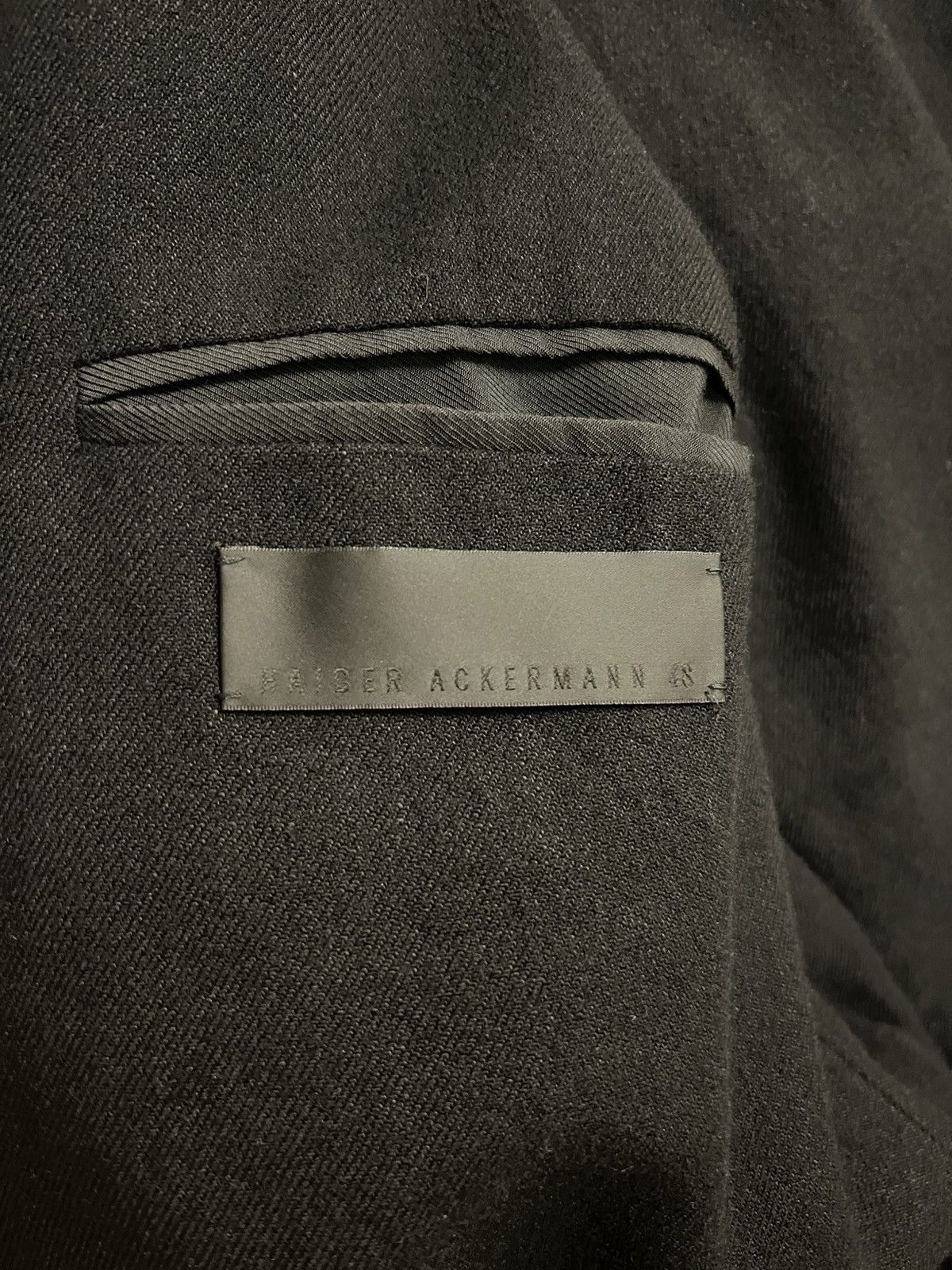 Haider Ackermann Haider Ackermann Sequinned Deconstructed One-Button Jacket Size 38R - 14 Thumbnail