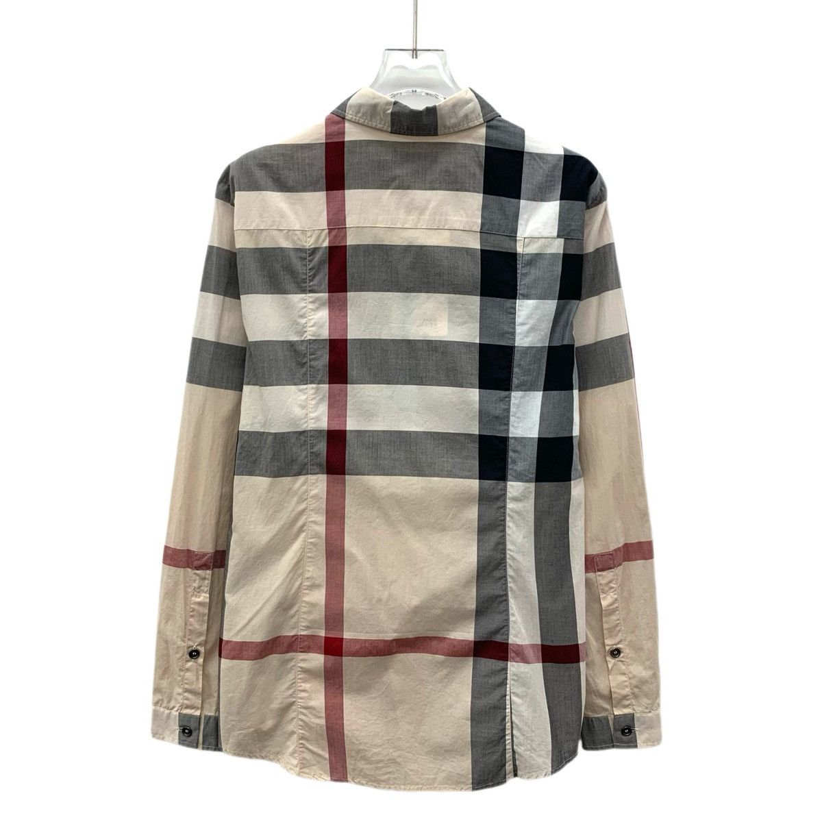 Burberry Burberry Color-block Classic Check Long Sleeve Shirt K26WX Size S / US 4 / IT 40 - 2 Thumbnail