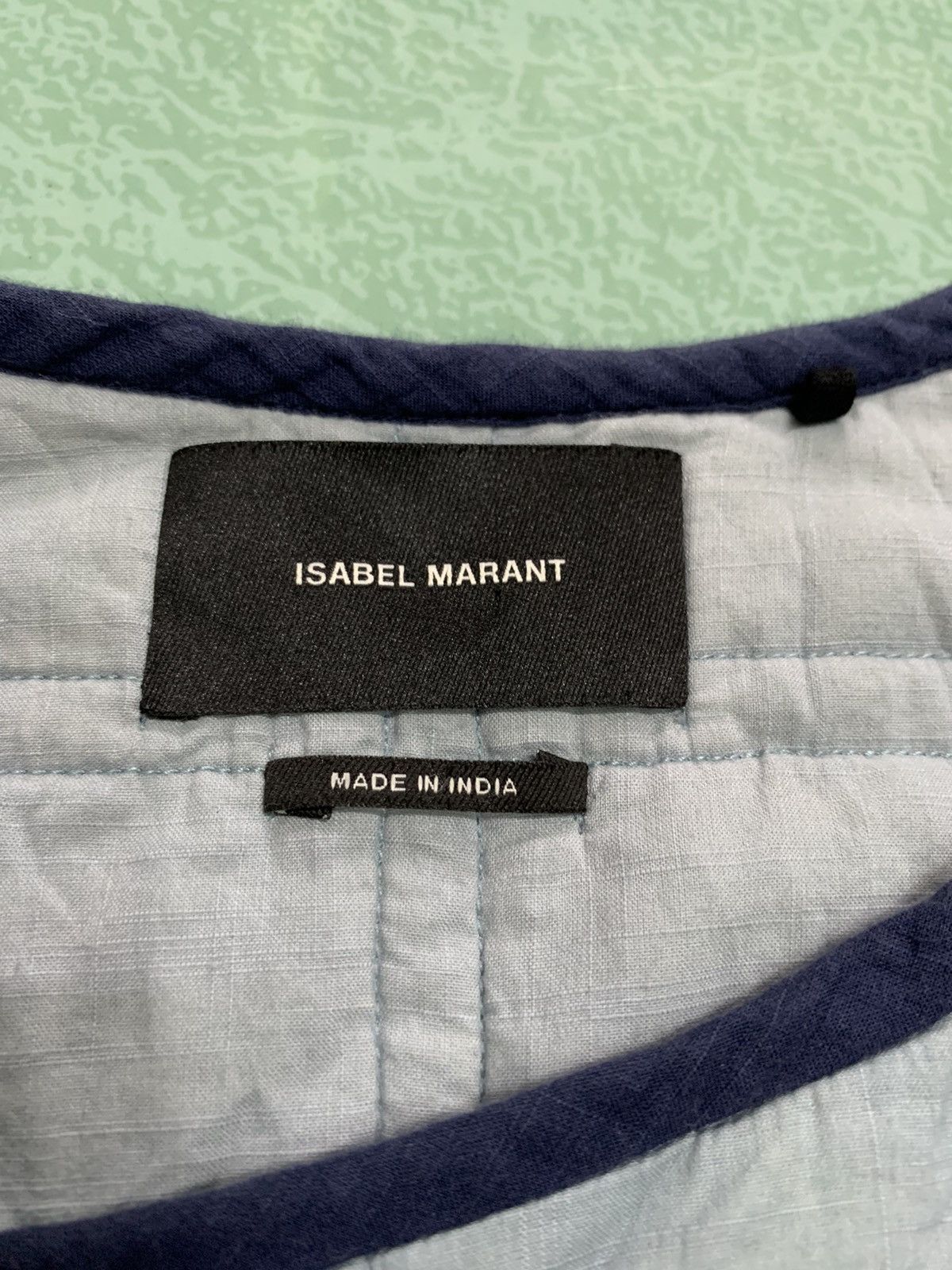 Isabel Marant ISABEL MARANT BLUE LAZEL ORIGAMI QUILTED JACKET Size M / US 6-8 / IT 42-44 - 5 Thumbnail