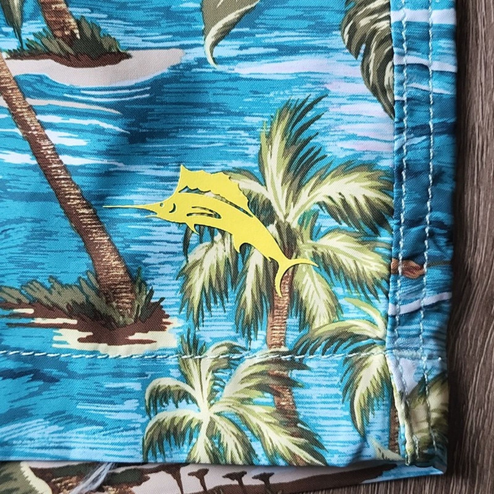 Tommy Bahama NWT TOMMY BAHAMA Baja Hula High Seas Swim‎ Shorts Size SM Size US 32 / EU 48 - 4 Thumbnail