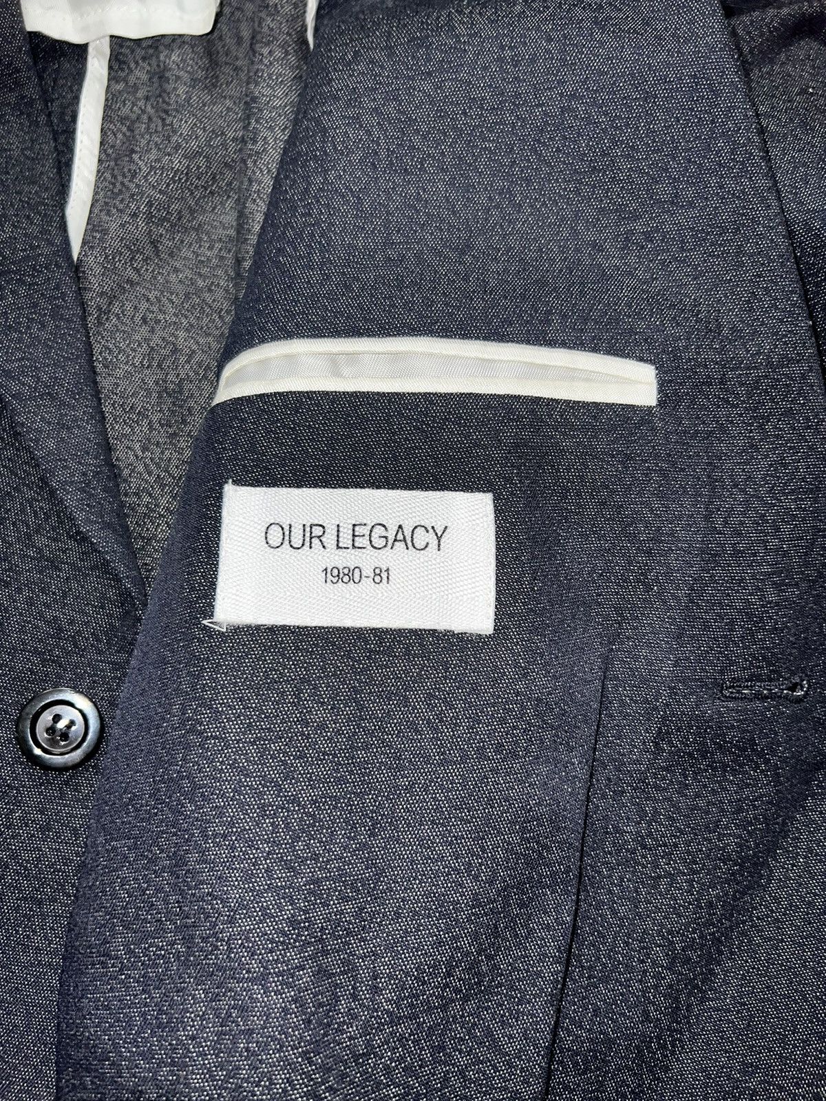 Our Legacy 🔴OUR LEGACY ARCHIVE LUXURY LINEN BLAZER DESIGNER Y2K JACKET Size US M / EU 48-50 / 2 - 9 Thumbnail
