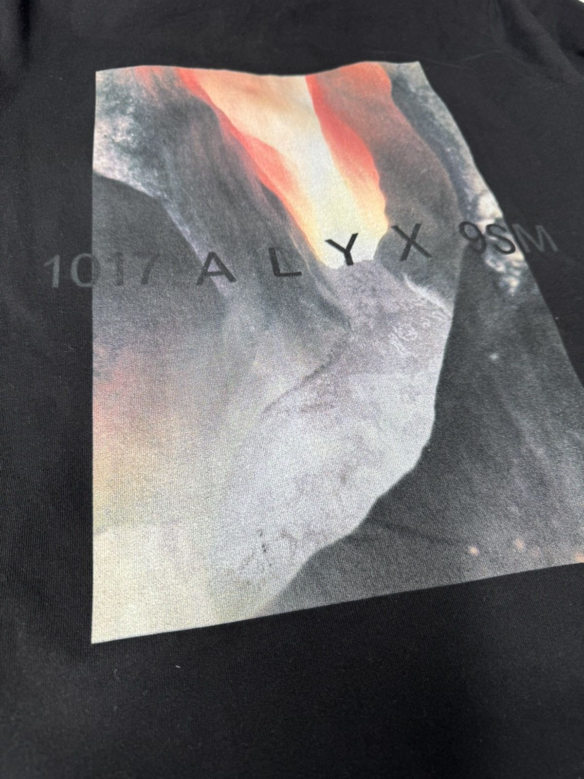 1017 ALYX 9SM × Moncler Moncler x 1017 ALYX 9SM Graphic Hoodie “Black” Size US M / EU 48-50 / 2 - 7 Thumbnail