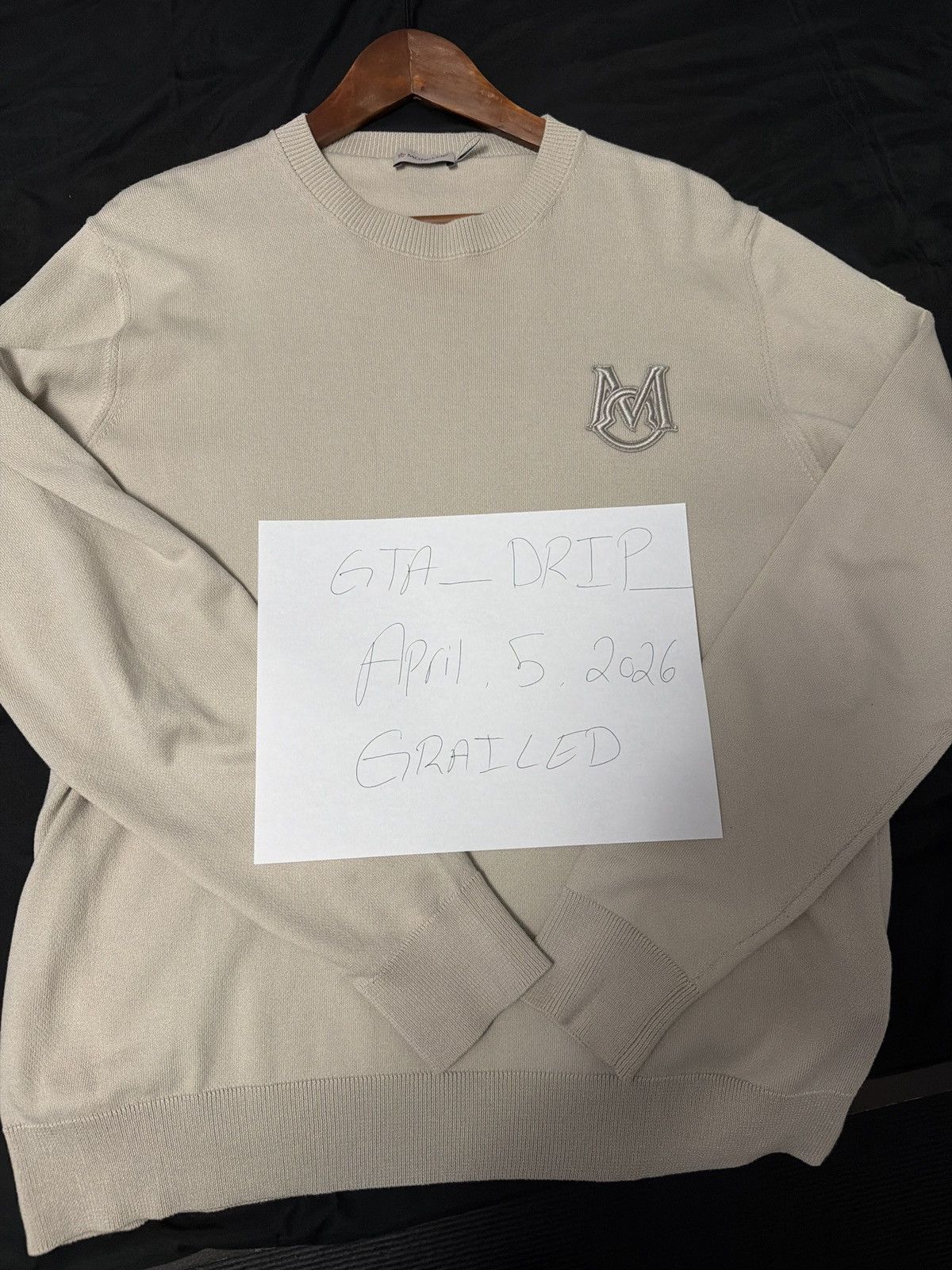 Moncler Moncler Cashmere sweater Size US L / EU 52-54 / 3 - 1 Thumbnail