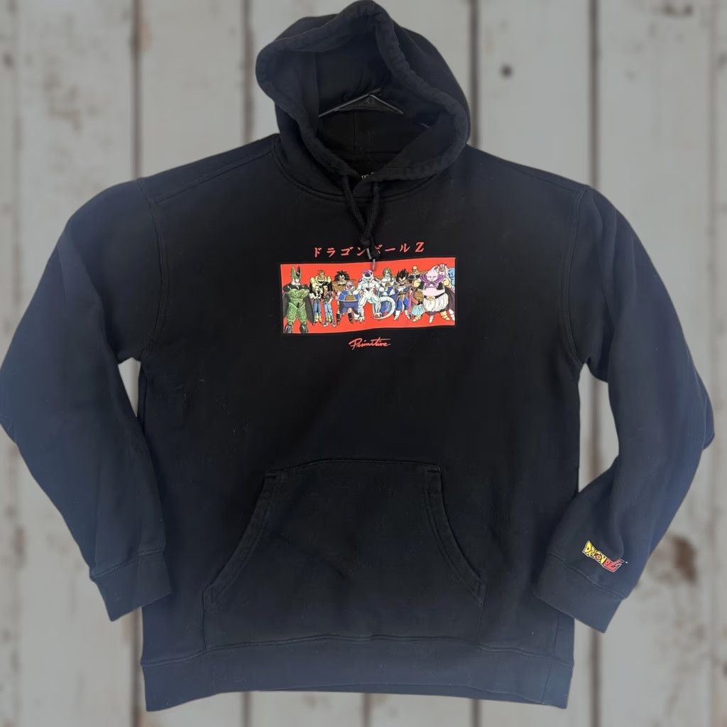 Primitive Primitive Hoodie Dragon Ball Z Mens Large Black Pullover Graphic Anime Shirt Size US L / EU 52-54 / 3 - 1 Thumbnail