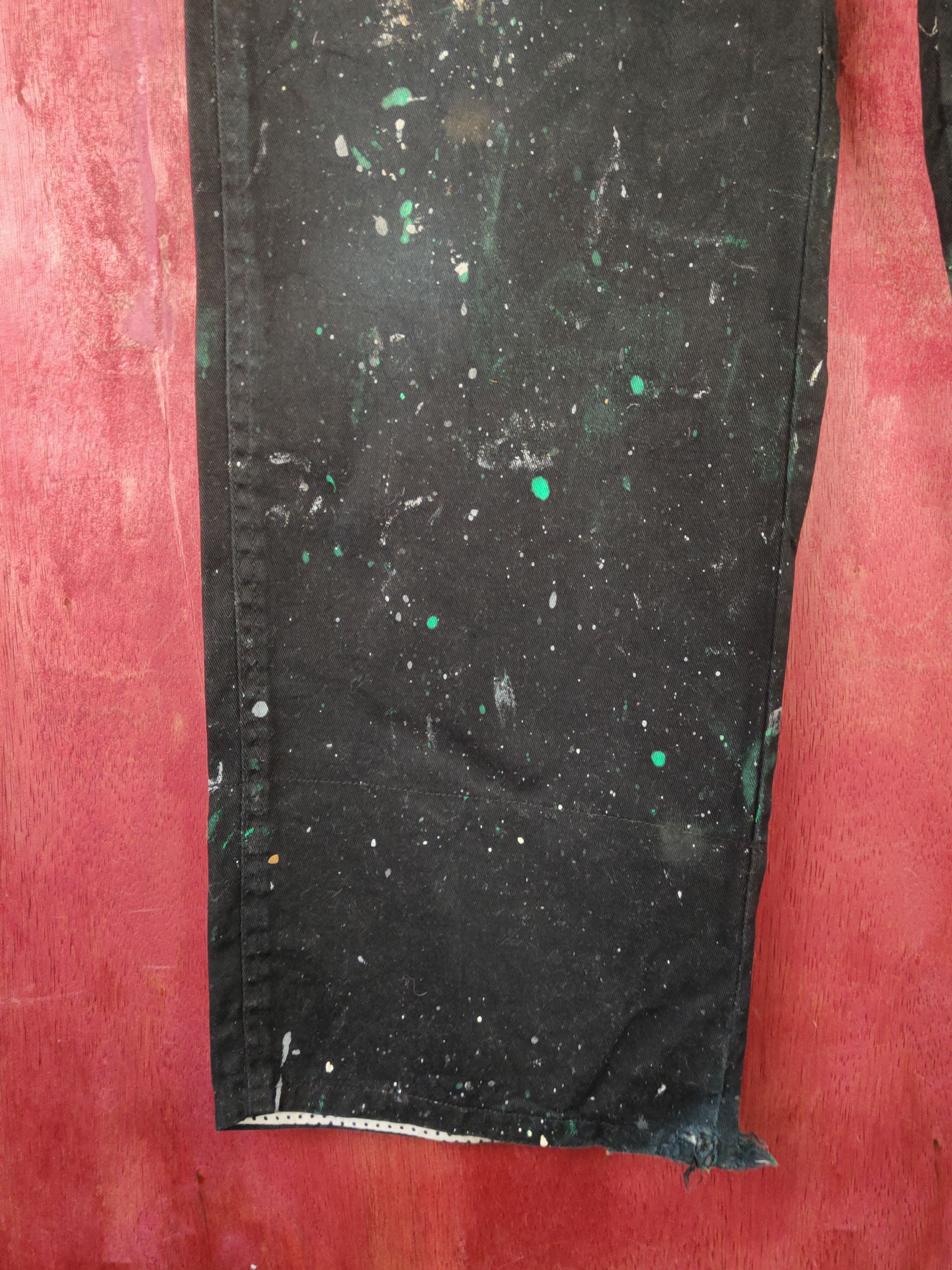 Japanese Brand Free Beat Black painter Multipocket Cargo Pants #S1749 Size US 30 / EU 46 - 5 Thumbnail