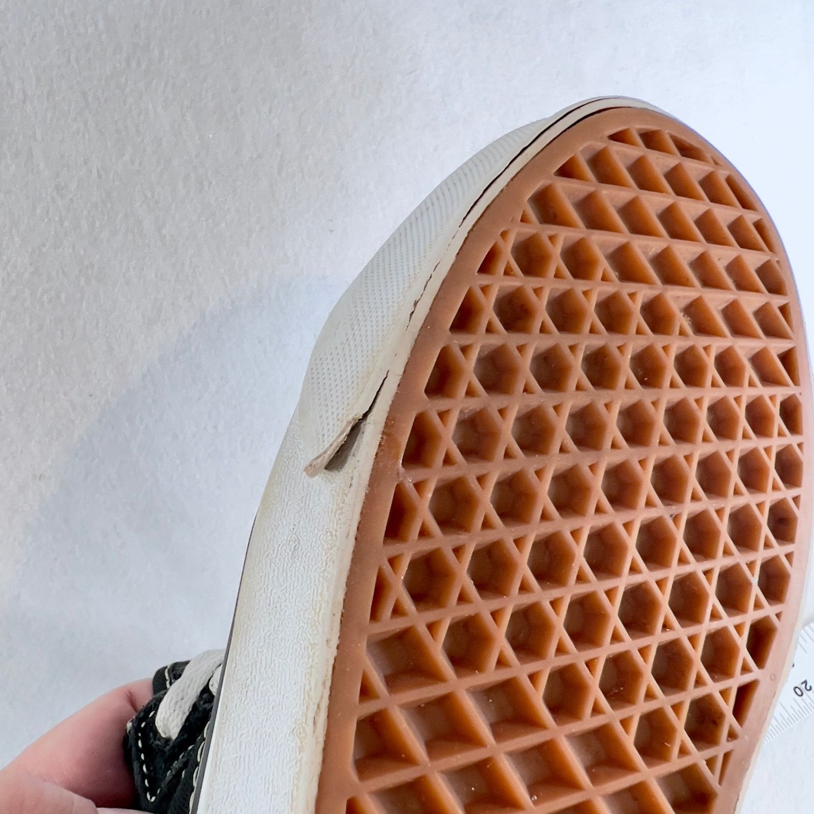 Vans Van's Off The Wall Sneakers Midrise Suede w/ Leather Trim Size US 6 / EU 39 - 5 Thumbnail