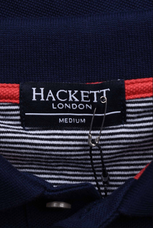Hackett BNWT Hackett London Tailored Polo Shirt Navy Blue Size M Size US M / EU 48-50 / 2 - 3 Thumbnail