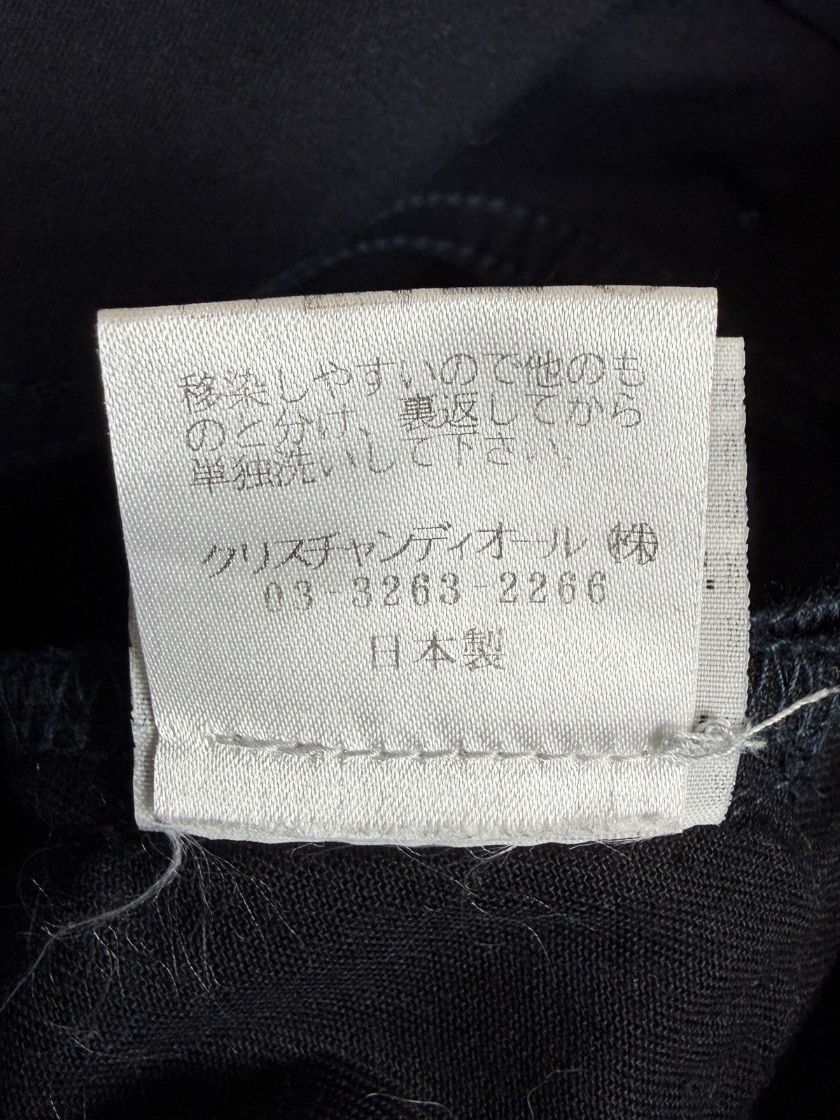 Dior SS08 Dior Homme Dark Navy Stretch Cotton Jeans Size US 26 / EU 42 - 11 Thumbnail