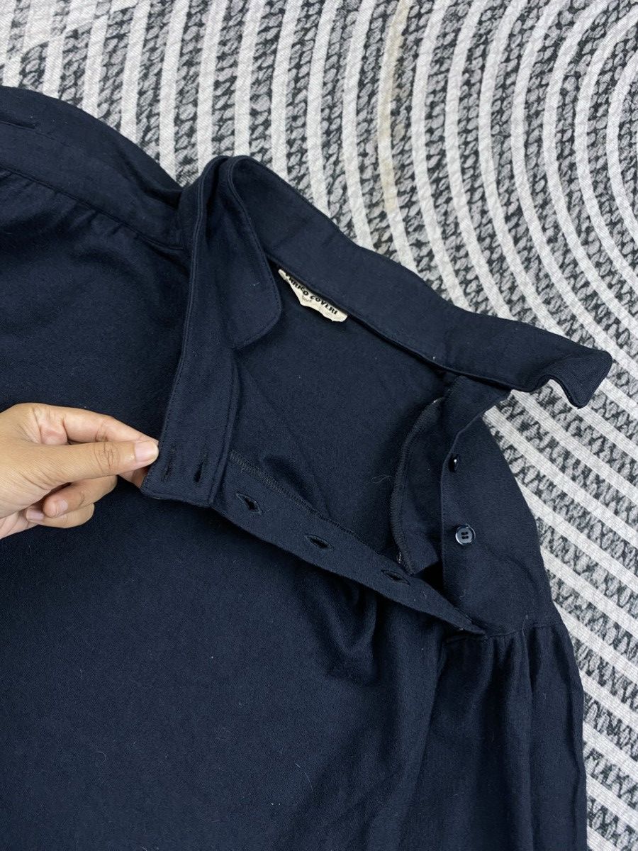 Enrico Coveri Vintage Enrico Coveri Cotton Plain Longsleeve Shirt Size M / US 6-8 / IT 42-44 - 6 Thumbnail
