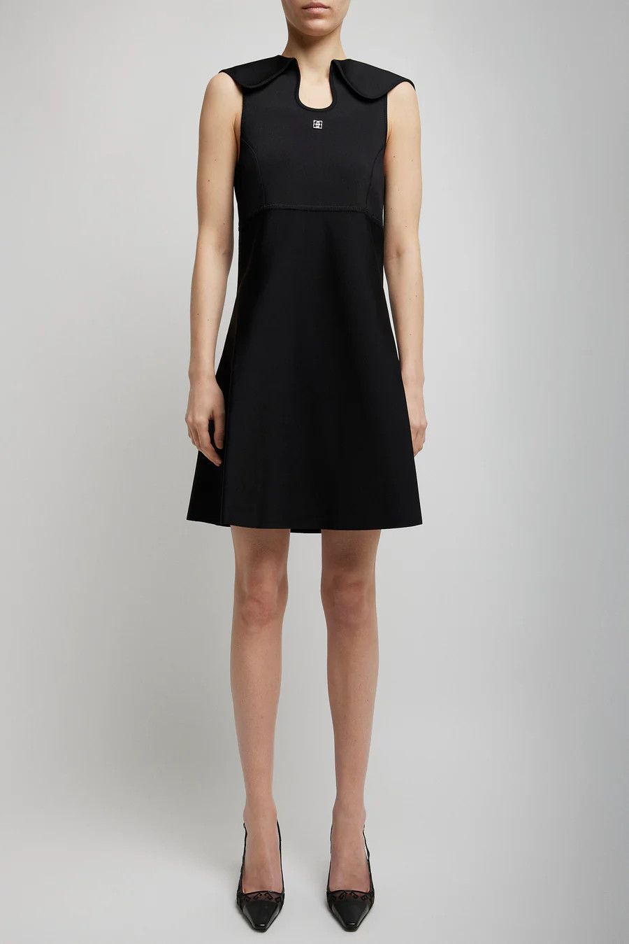 Givenchy o1w1db10126 Dress in Black Size XL / US 12-14 / IT 48-50 - 5 Thumbnail