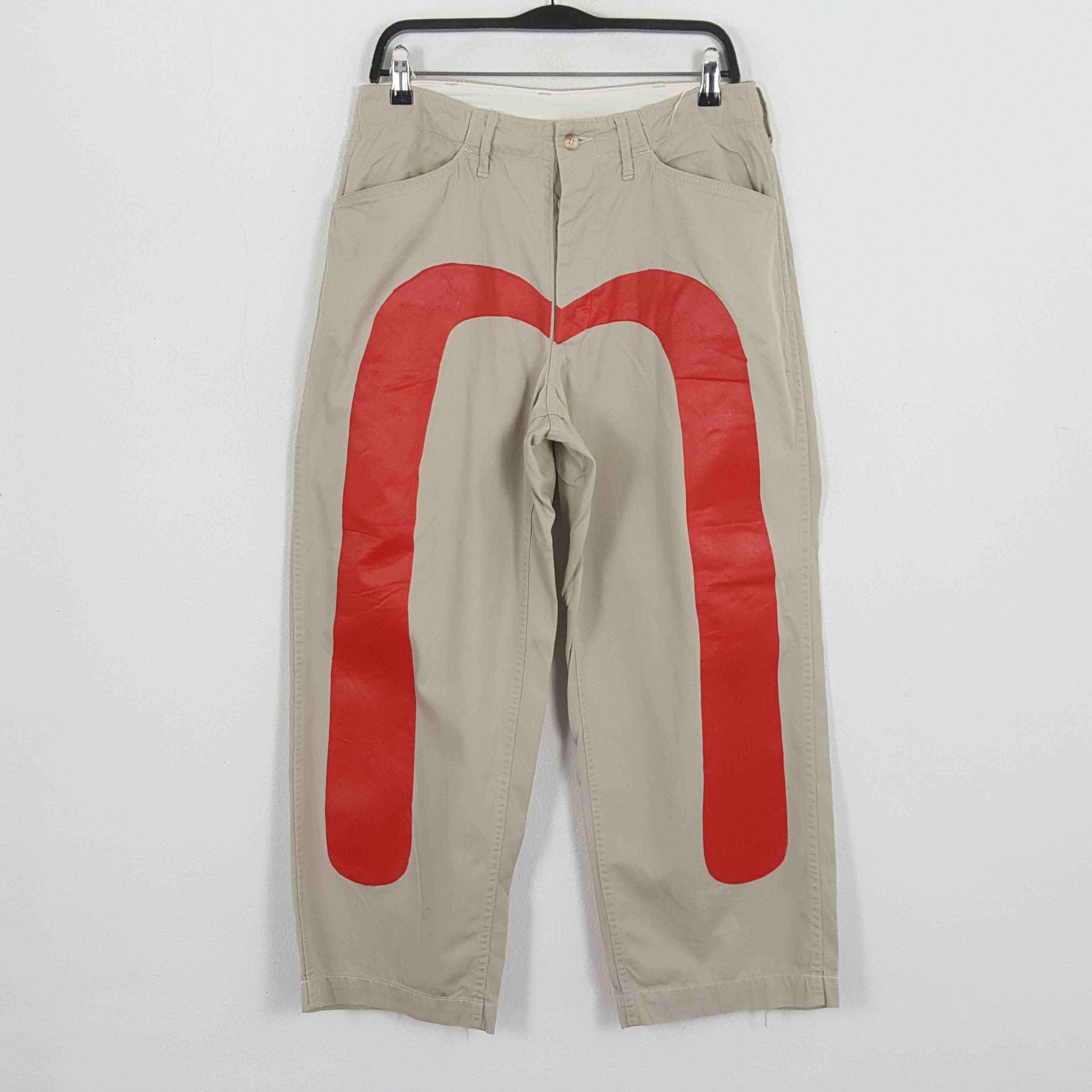 Evisu × Japanese Brand × Vintage EVISU Japanese Brand Custom Daicock Style Pants Size US 30 / EU 46 - 1 Thumbnail