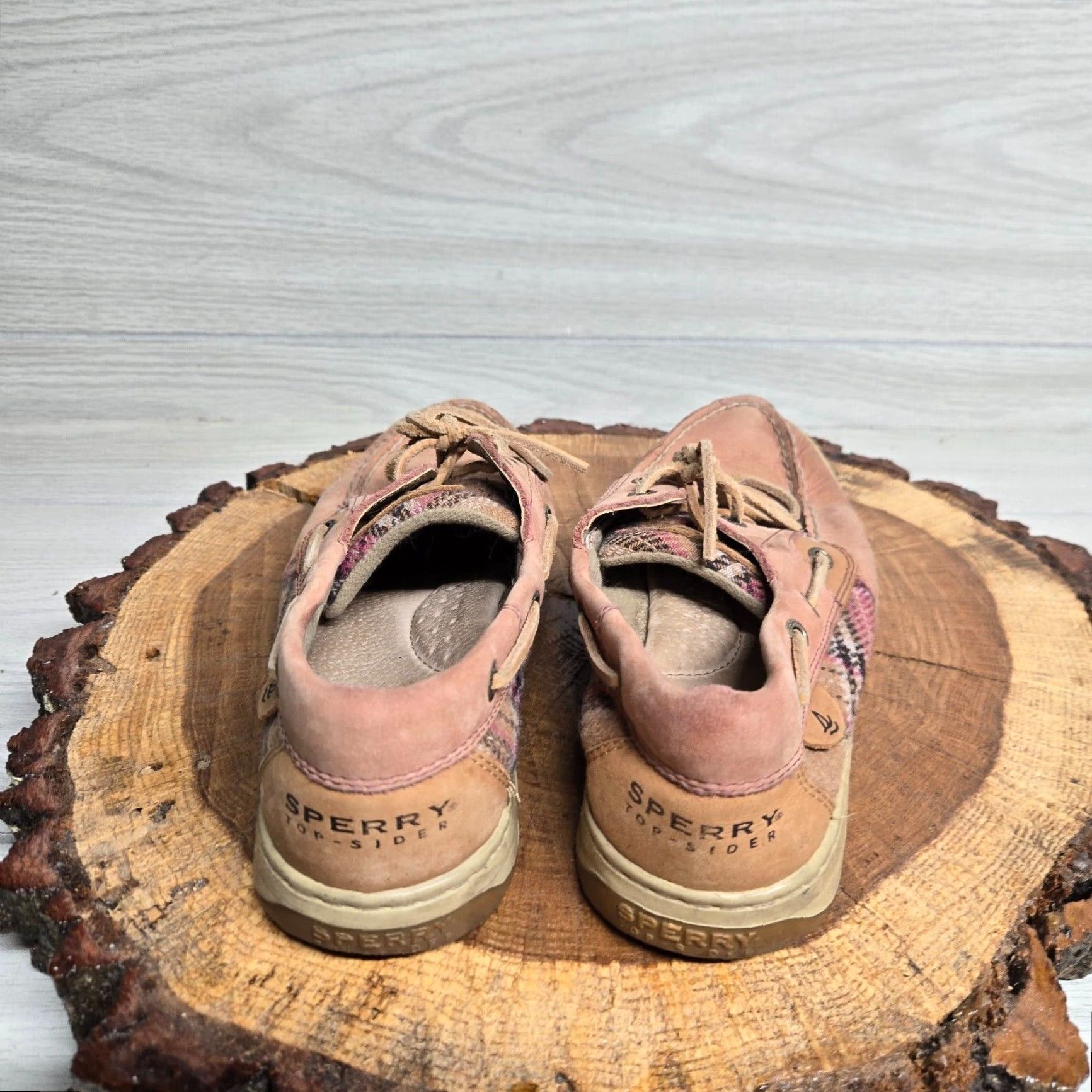 Sperry Sperry Top Sider Pink Boat Leather Shoes Adult Women's Size 9M - Boat Shoes - Pink - Leather - Sperry Top Sider - Women - Size 9M Size M / US 6-8 / IT 42-44 - 4 Thumbnail