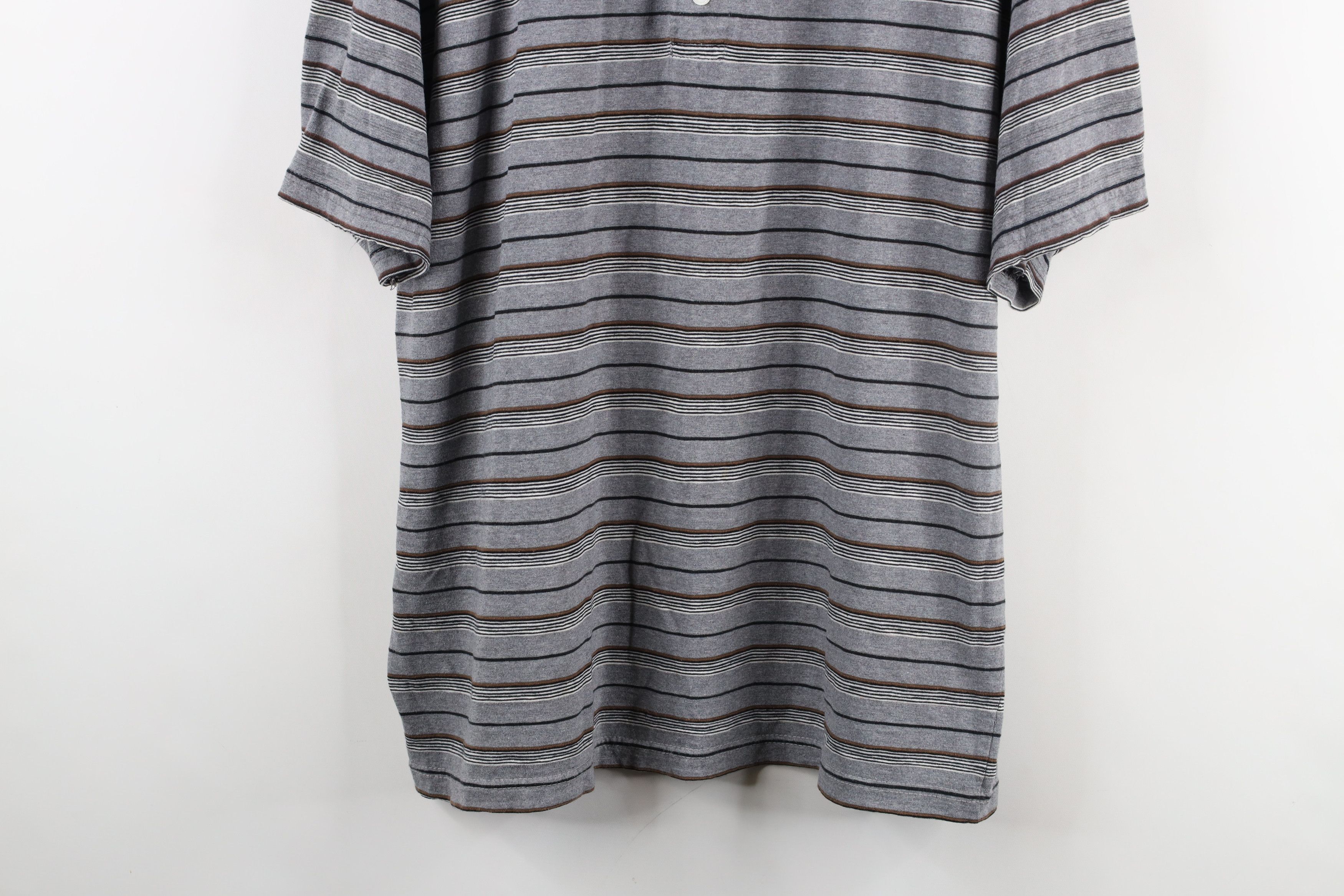 Vintage Vintage 90s Streetwear Knit Short Sleeve Golf Polo Shirt Size US XL / EU 56 / 4 - 3 Thumbnail