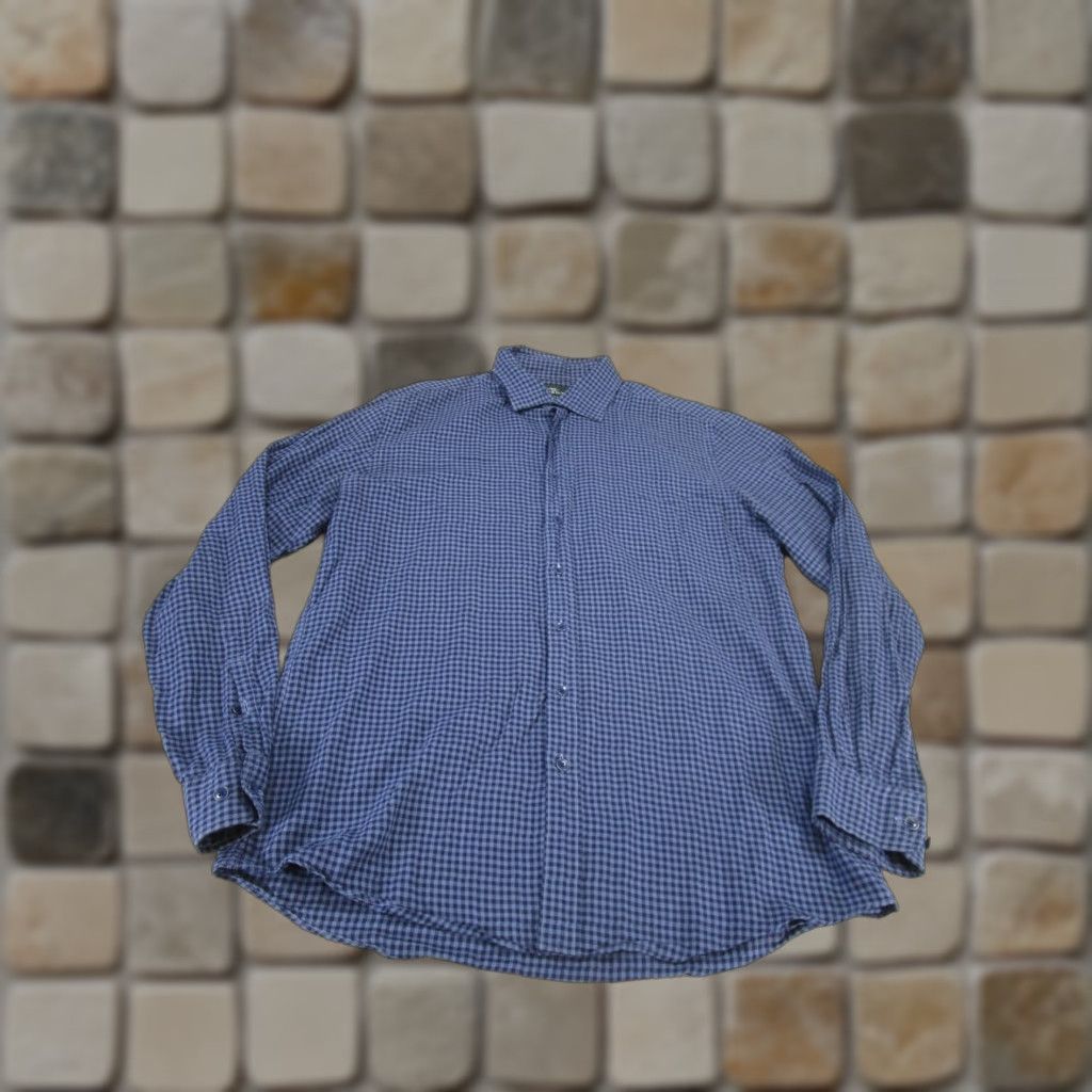 Rodd & Gunn Rodd & Gunn Shirt Mens Large Blue Button Up Long Sleeve Cotton Plaid Size US L / EU 52-54 / 3 - 1 Thumbnail