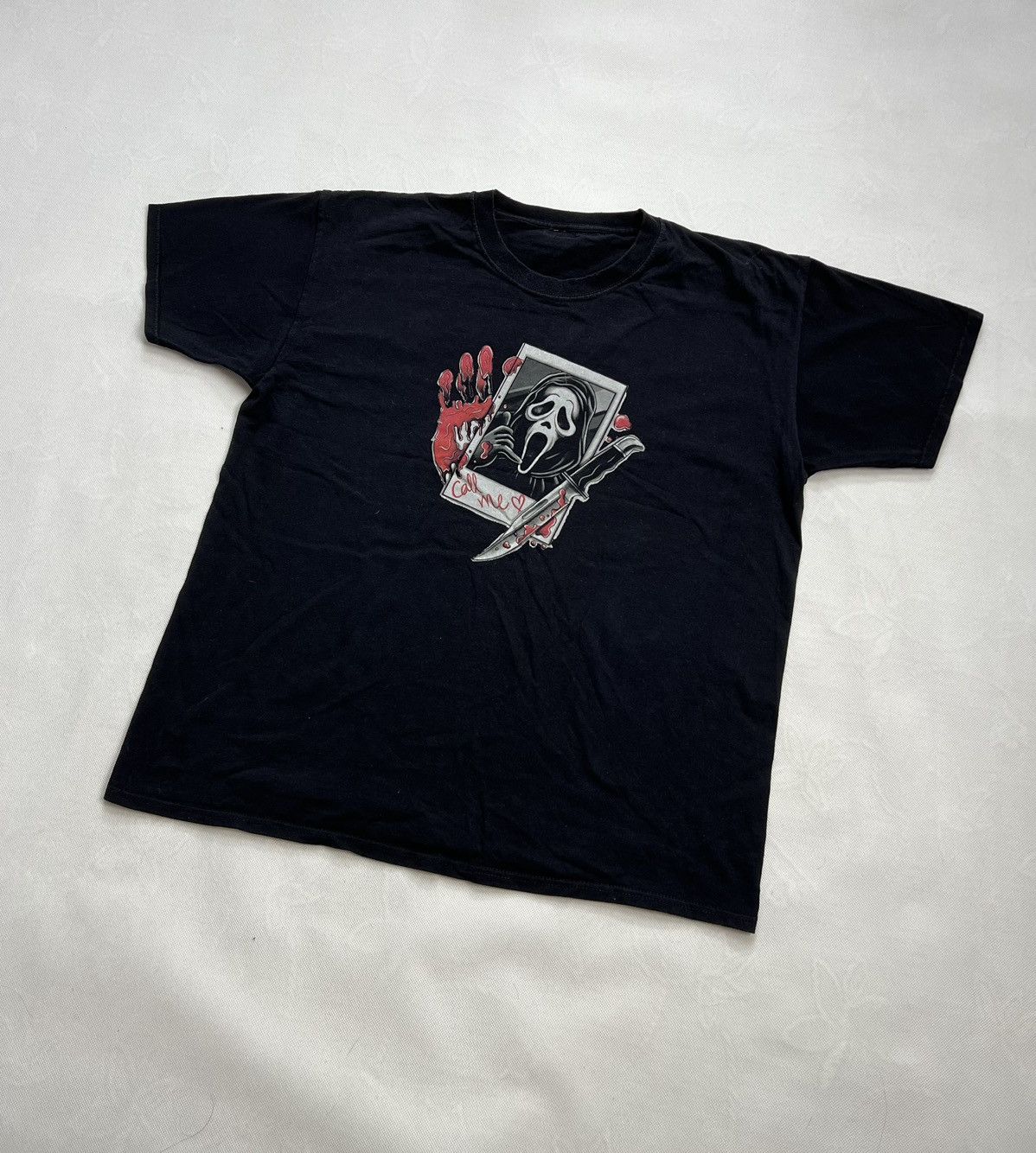Vintage Tshirt Scream Ghost Face death vintage Size US XL / EU 56 / 4 - 2 Thumbnail