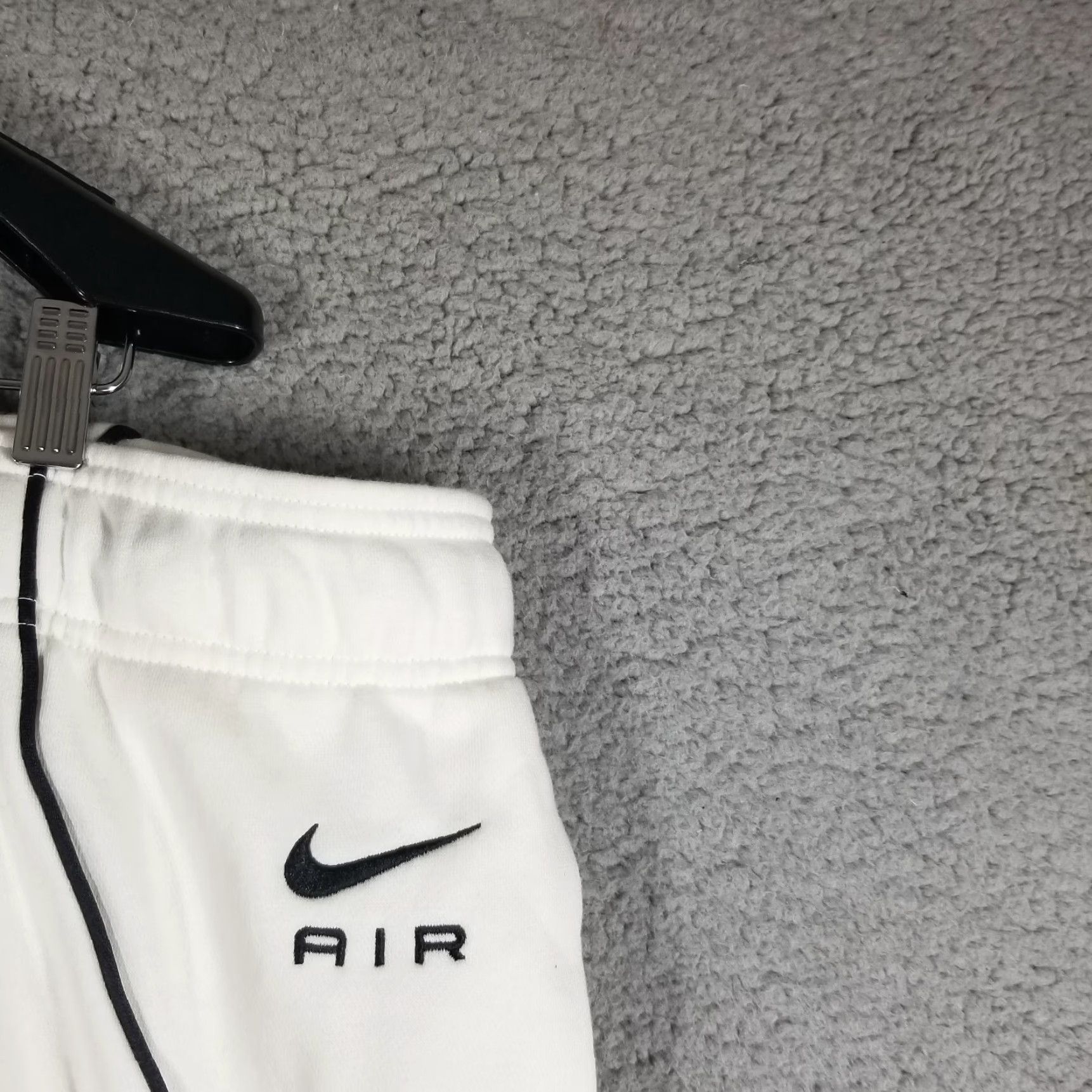 Nike VINTAGE Nike Joggers Pants Women Plus Size 2X White Athletic Casual Sweatpants Size 40" / US 18 - 3 Thumbnail