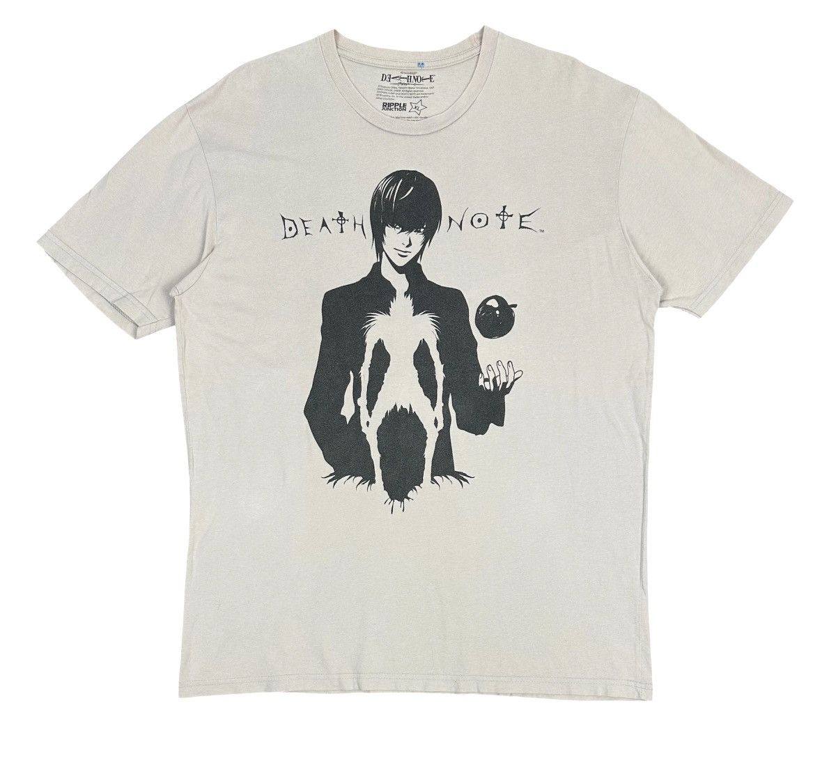 Anime Rare🔥Death Note Anime Mangga Shirt Big Logo Spell Out Size US L / EU 52-54 / 3 - 1 Thumbnail