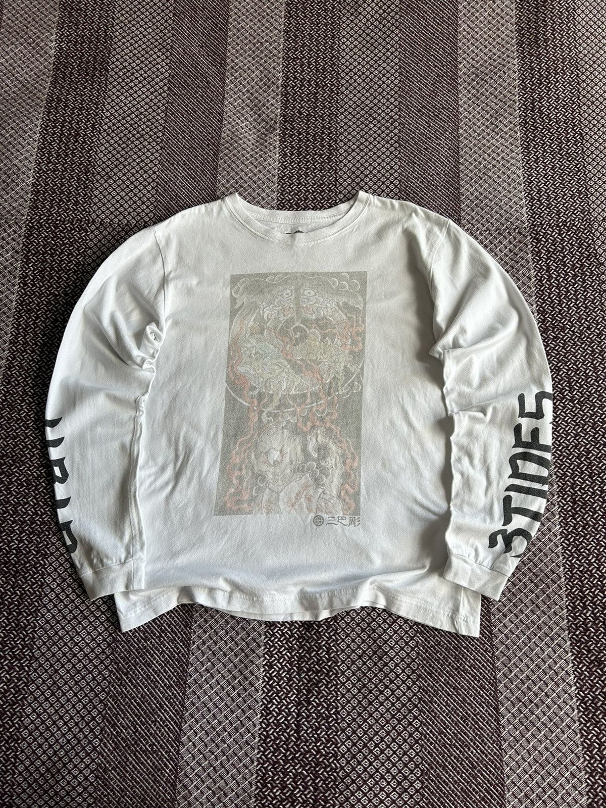 Japanese Brand × Vintage Vintage Japanese Style Long Sleeve Shirt Y2K Crazy Size M Size US M / EU 48-50 / 2 - 1 Thumbnail