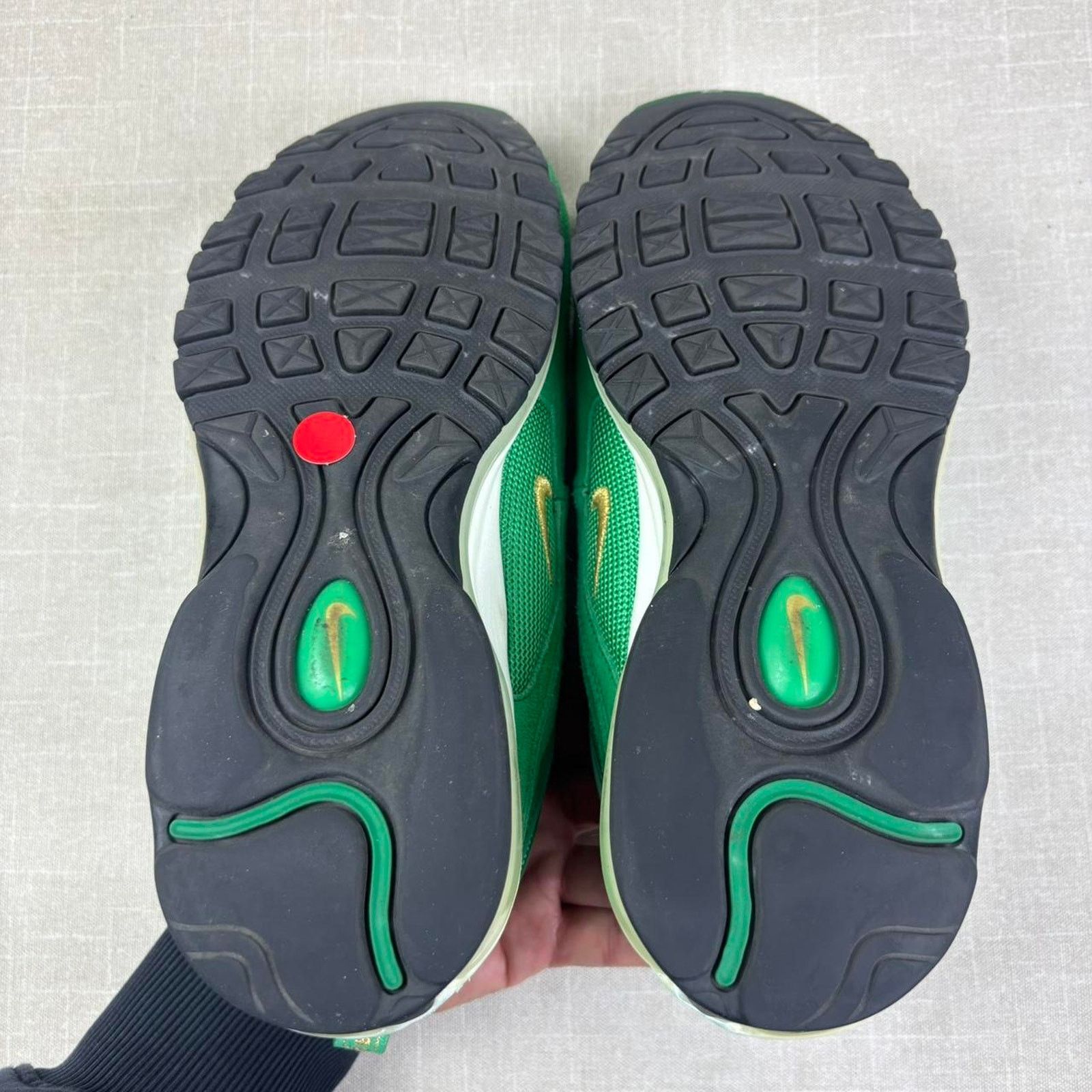Nike 🍀 2020 Nike Air Max 97 “Lucky Green” 10M Size US 10 / EU 43 - 5 Thumbnail