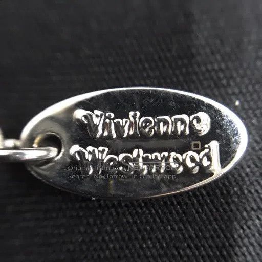 Vivienne Westwood vivienne westwood Silver Medium Orb Necklace with Engravin Size ONE SIZE - 6 Thumbnail