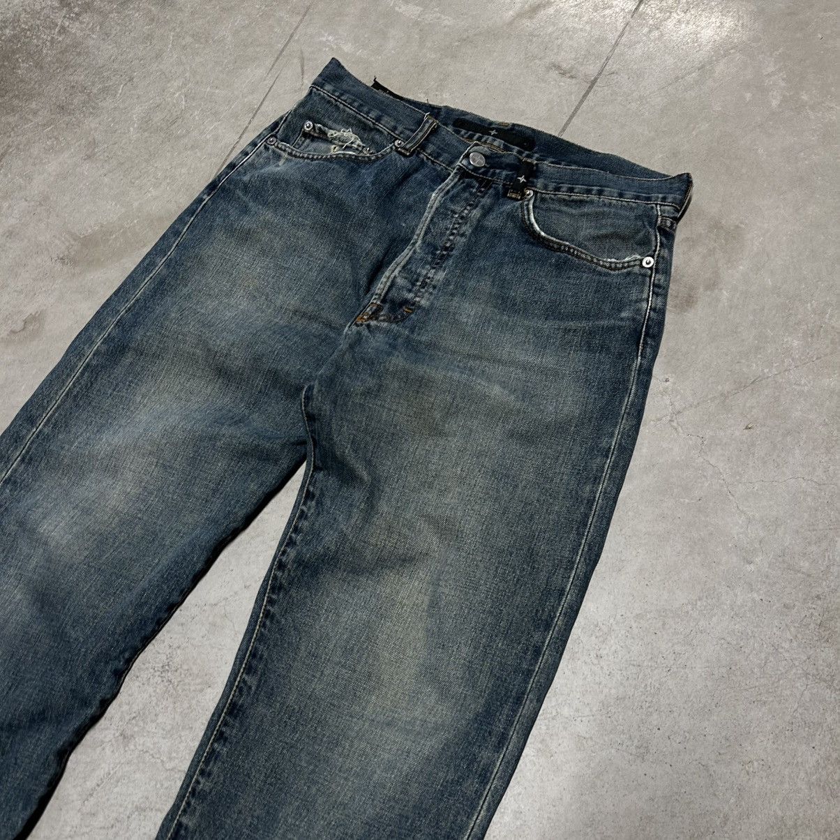 Stone Island Stone Island Denims Vintage Straight Fit Jeans Denim Pants Size US 33 - 4 Thumbnail