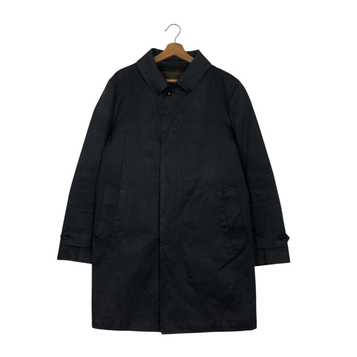 Japanese Brand 🔥VINTAGE LONG JACKET BLANKET TOMORROWLAND ISSEY MIYAKE Size US M / EU 48-50 / 2 - 3 Thumbnail
