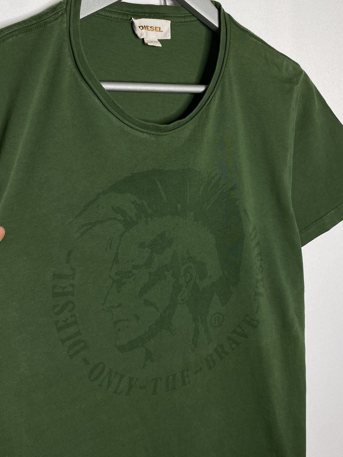 Diesel × Vintage 🔥Vintage Diesel Big Logo T-Shirt Tee Luxury🔥 Size US XL / EU 56 / 4 - 2 Thumbnail