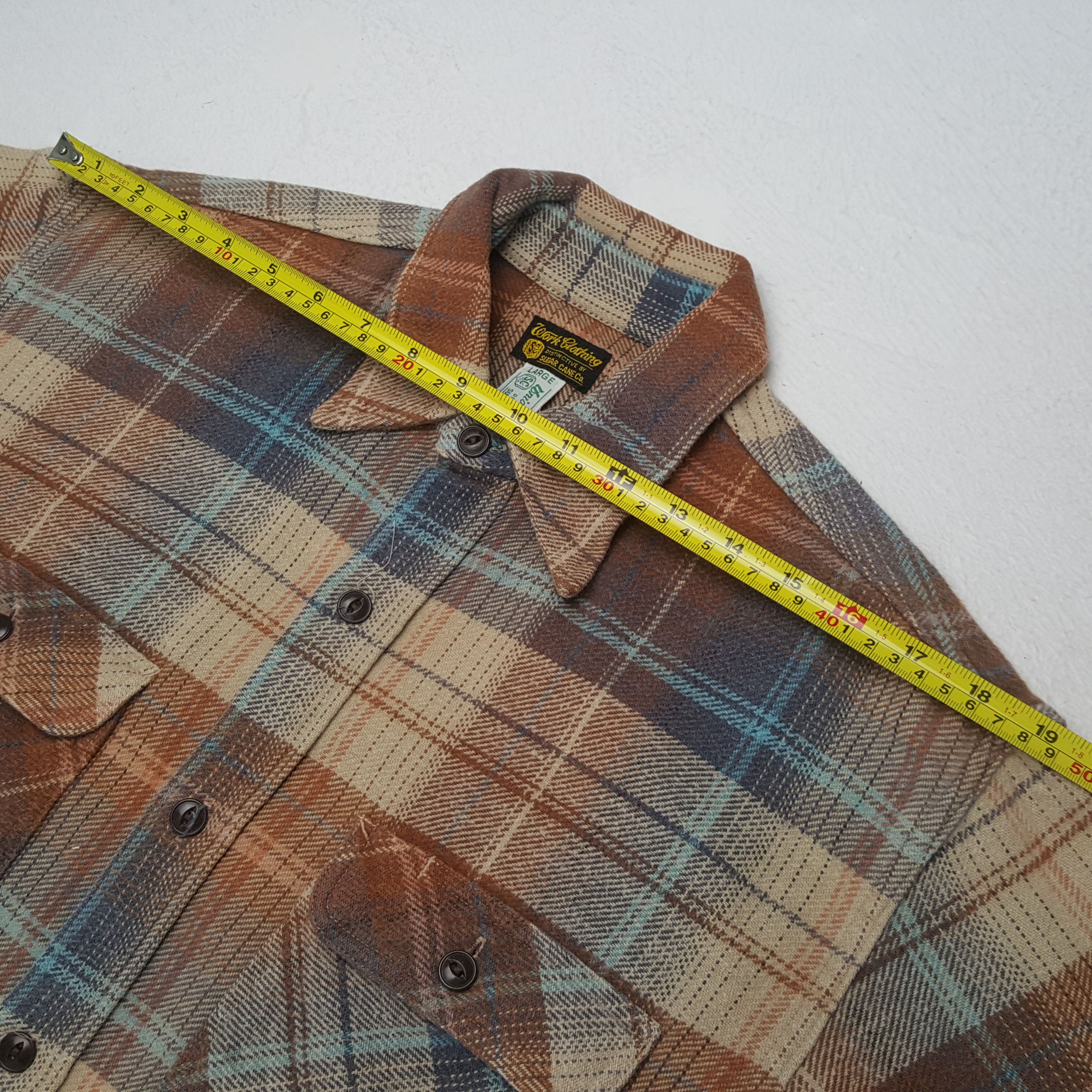 Sugar Cane Sugar Cane Japanese Style Shirt RR21 Size US L / EU 52-54 / 3 - 4 Thumbnail