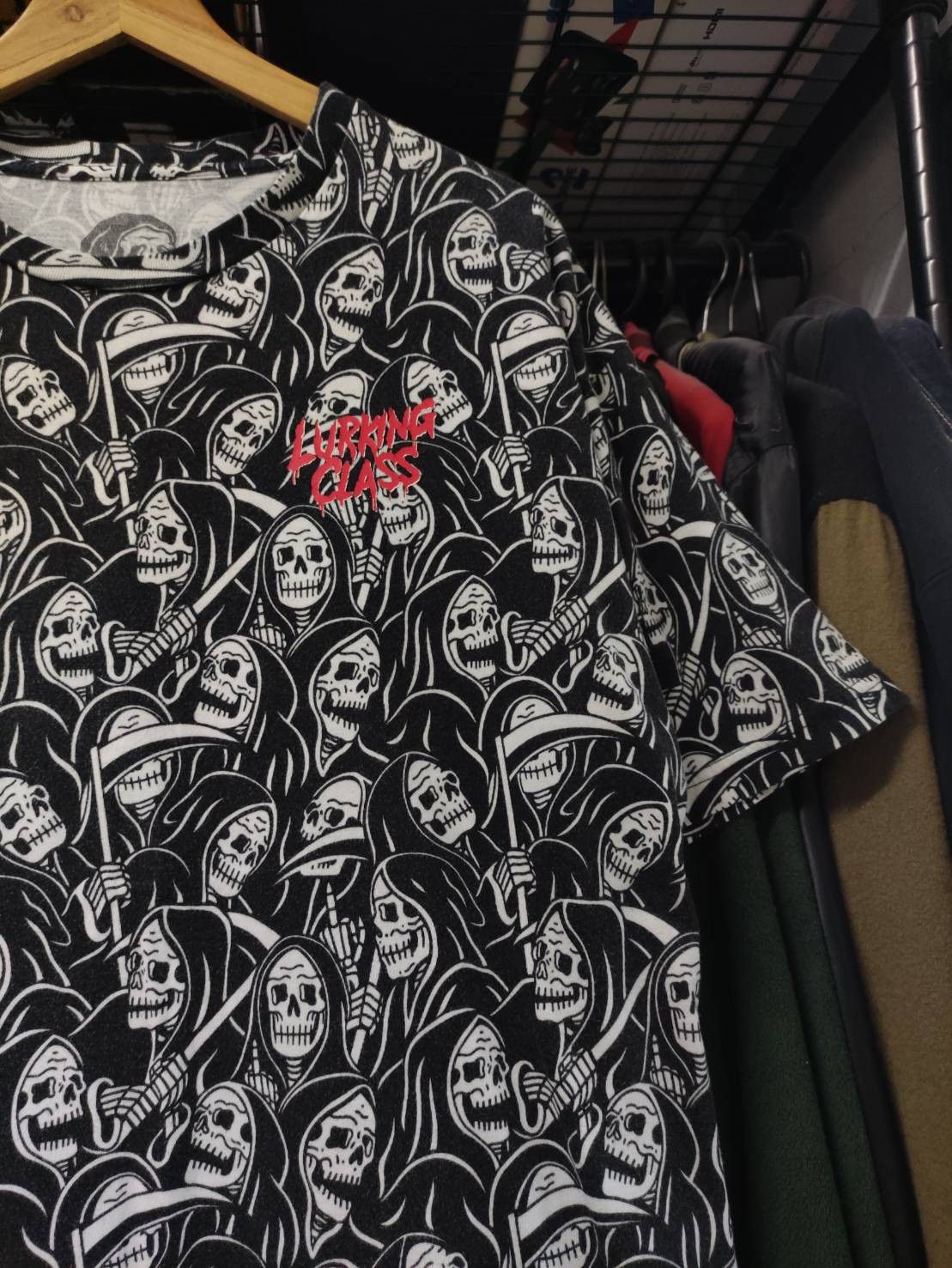 Lurking Class Lurking Class Sketchy Tank Party Reaper AOP T-Shirt Size US XL / EU 56 / 4 - 3 Thumbnail