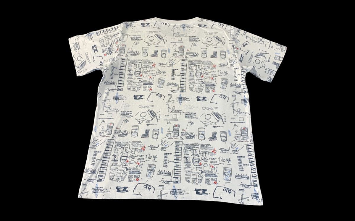 Jean-Michel Basquiat SPRZNY MoMA Jean Michel Basquiat Key Tuned All Over Printed Size US M / EU 48-50 / 2 - 2 Thumbnail