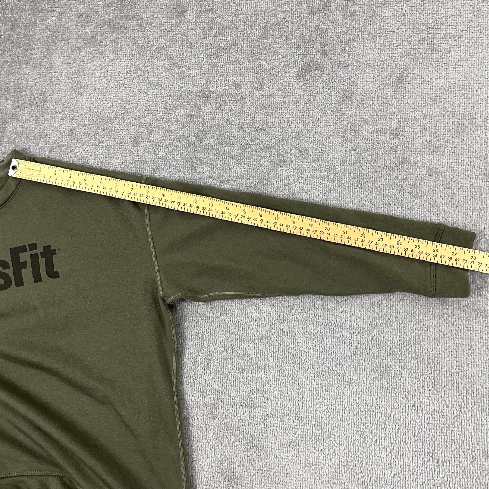 Vintage NOBULL No Bull Sweatshirt Womens M Green Crossfit Training Gym Crewneck L/S Pullover Regular Size M / US 6-8 / IT 42-44 - 7 Thumbnail
