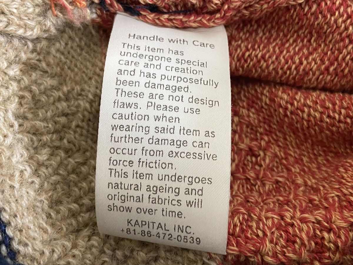 Kapital KAPITAL vintage weathering knit hat Size ONE SIZE - 10 Thumbnail