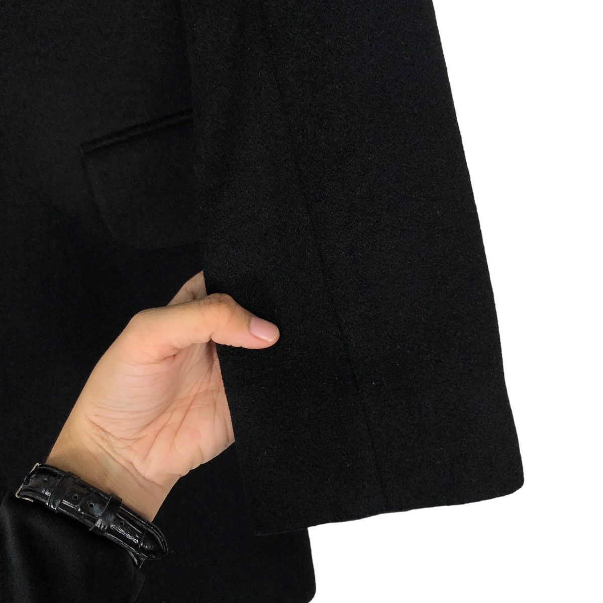 Jil Sander 🔥Rich Black Long Jacket Jill Sander J+ Japan Size US S / EU 44-46 / 1 - 15 Thumbnail
