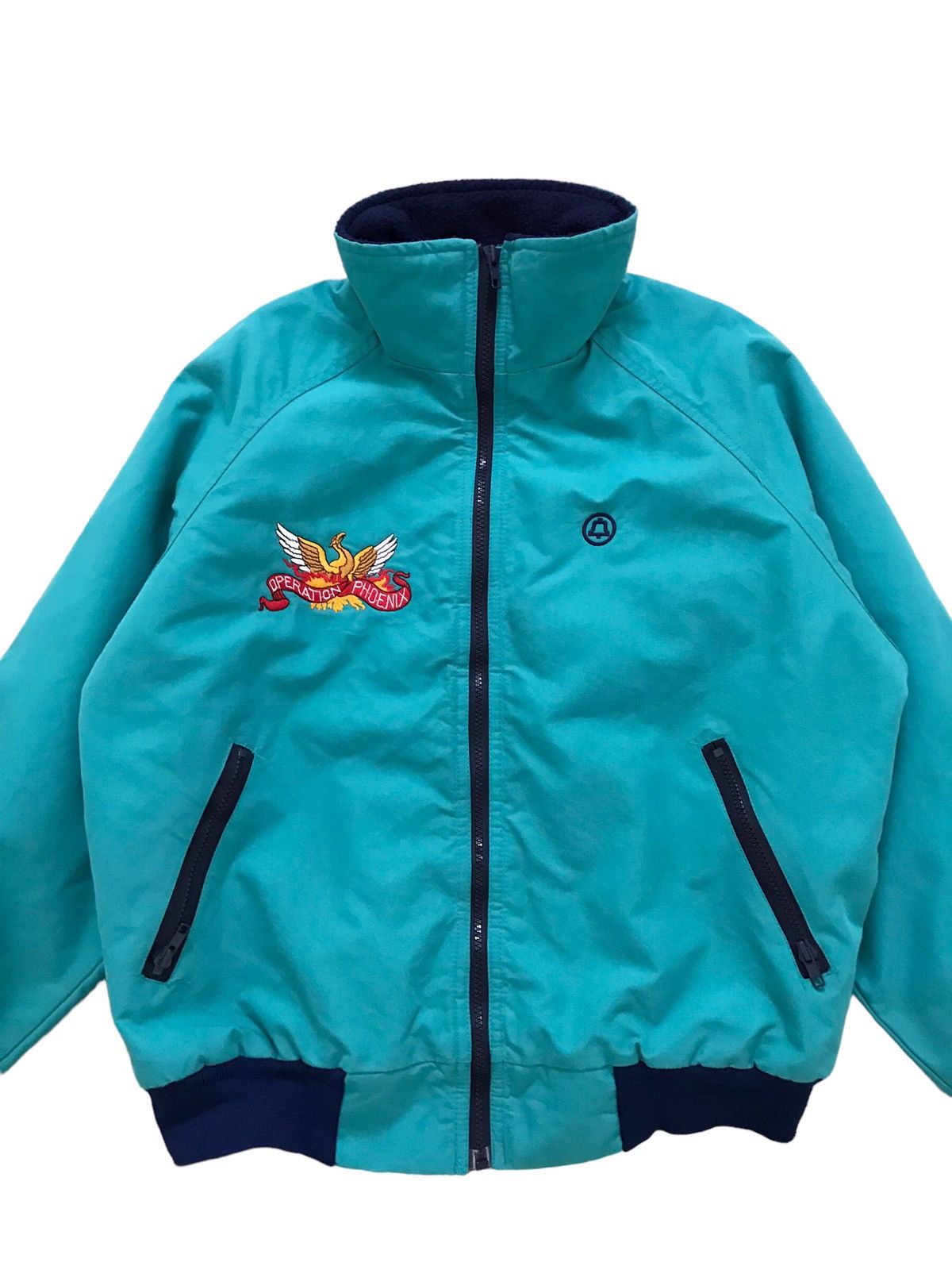 Vintage Vintage Operation Phoenix WW2 Polar Fleece Bomber Jacket Size US M / EU 48-50 / 2 - 7 Thumbnail