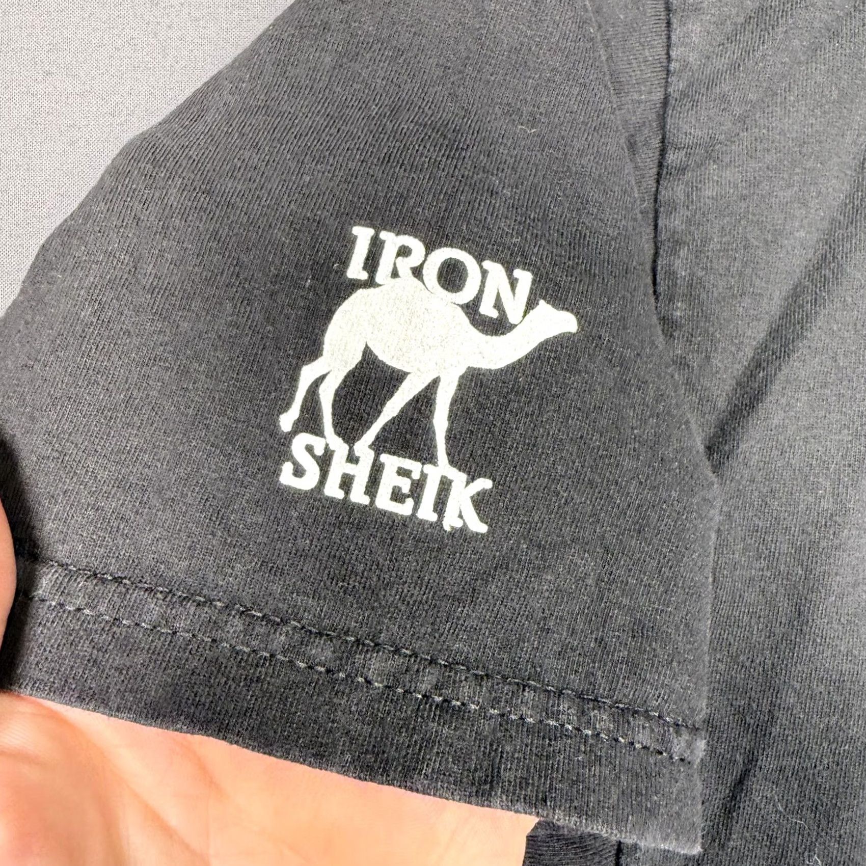 Vintage WWE Iron Sheik Rook Shirt Mens XL Black Wrestling Graphic Tee Limited Edition Size US XL / EU 56 / 4 - 4 Thumbnail