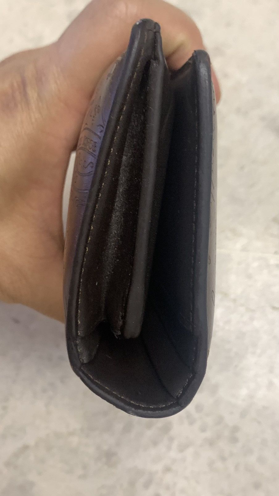 Berluti Berluti ebene scritto long wallet Size ONE SIZE - 6 Thumbnail